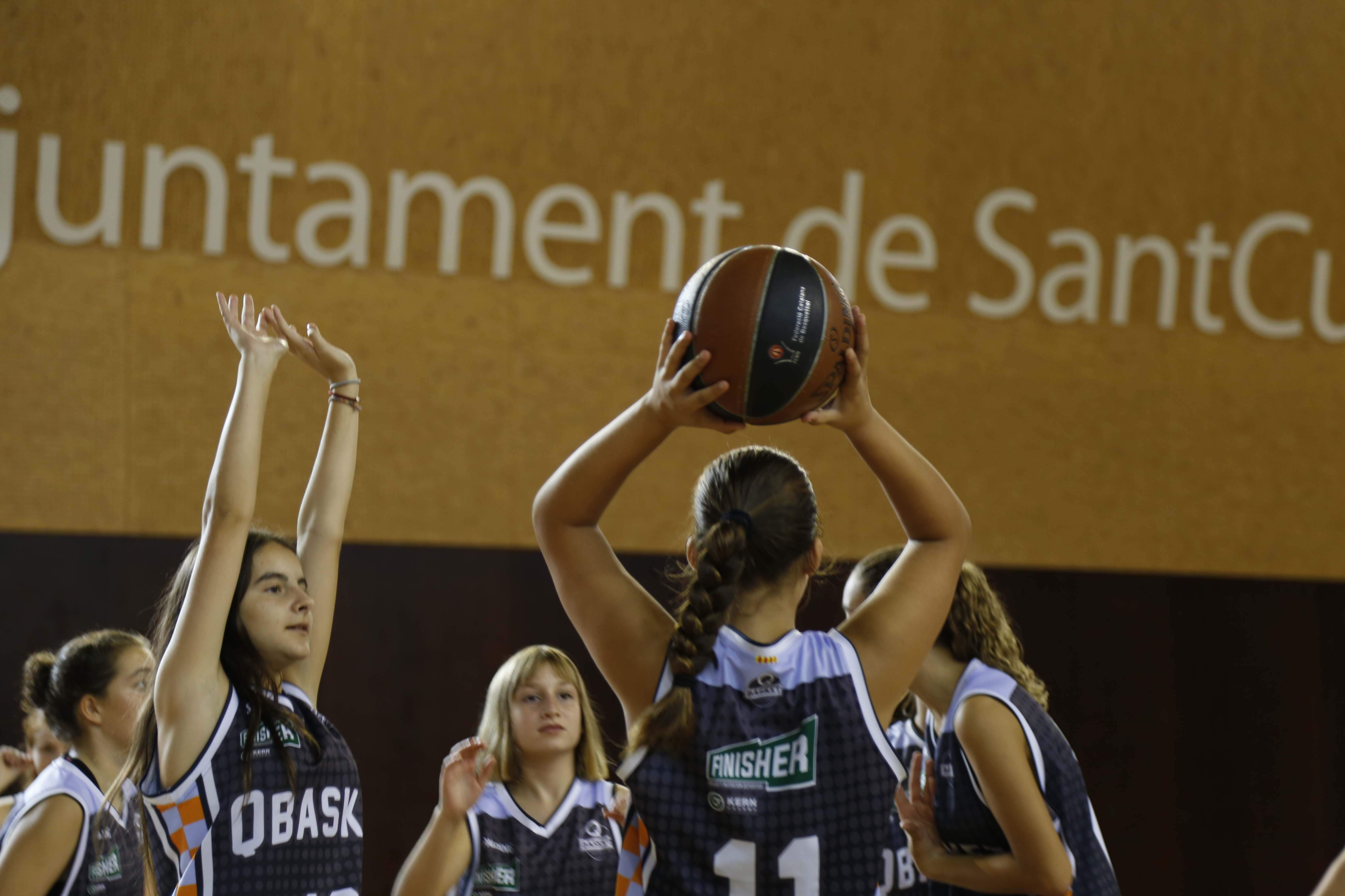 Presentació QBasket Sant Cugat. Foto: Anna Bassa