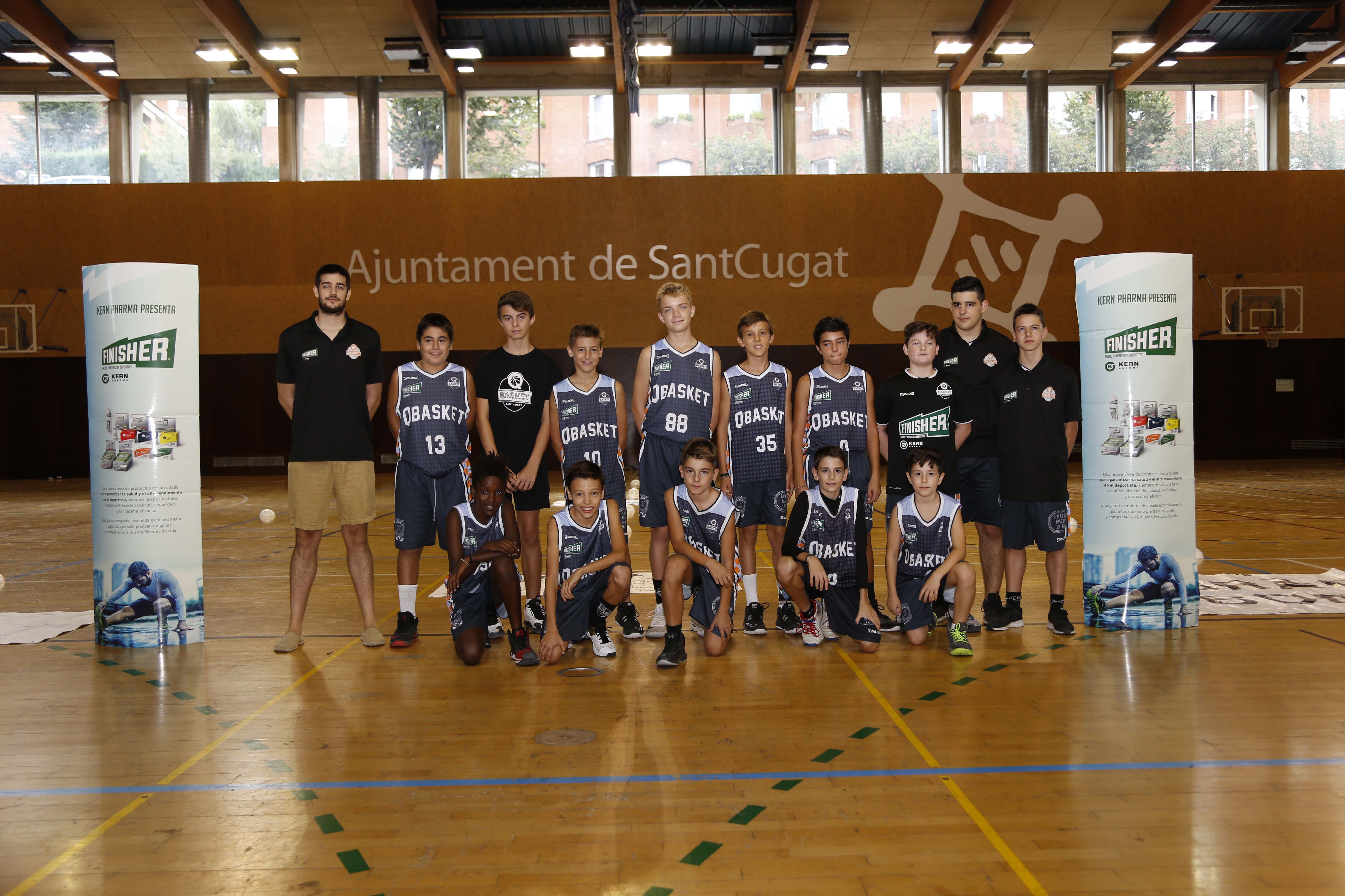 Presentació QBasket Sant Cugat. Foto: Anna Bassa