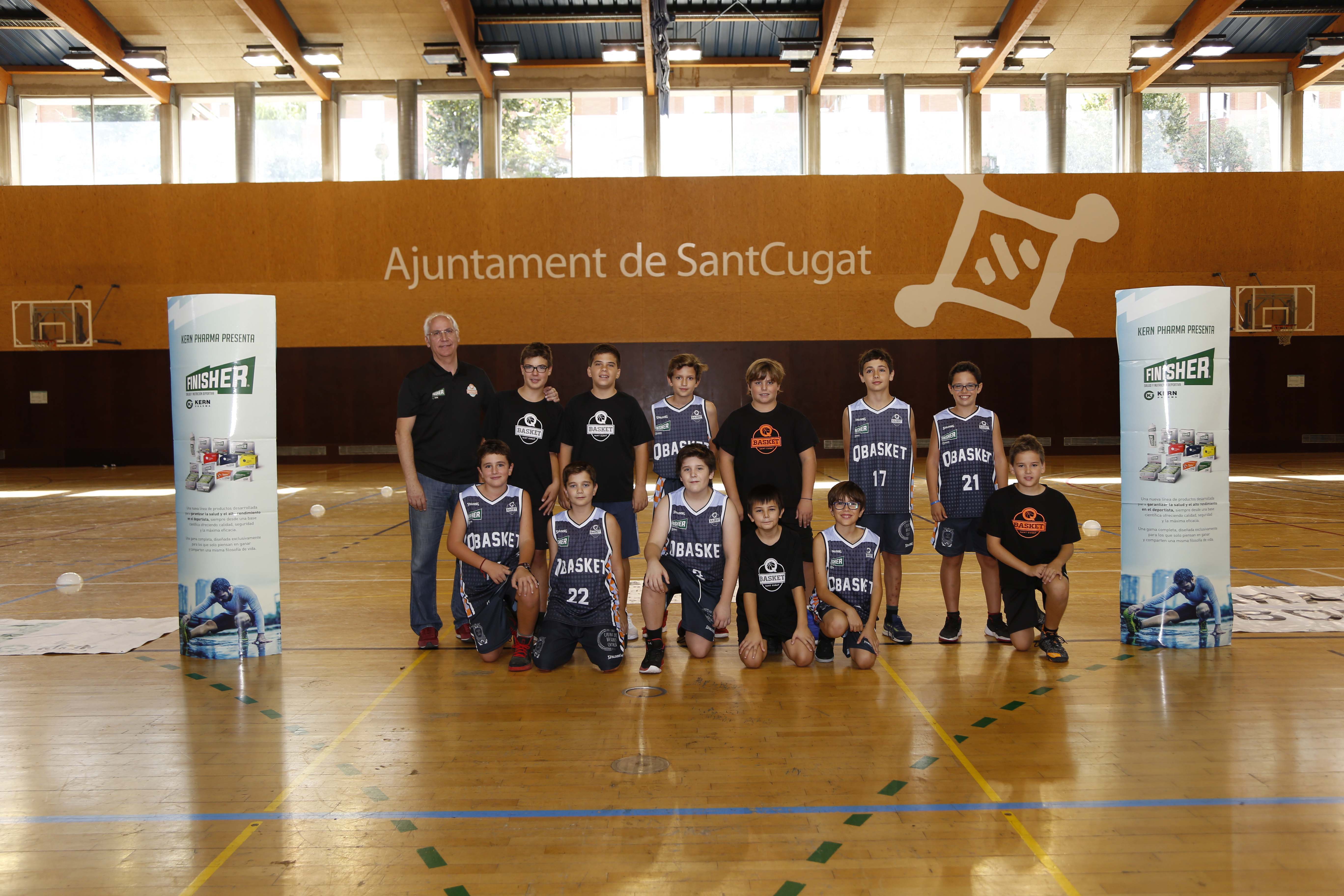 Presentació QBasket Sant Cugat. Foto: Anna Bassa