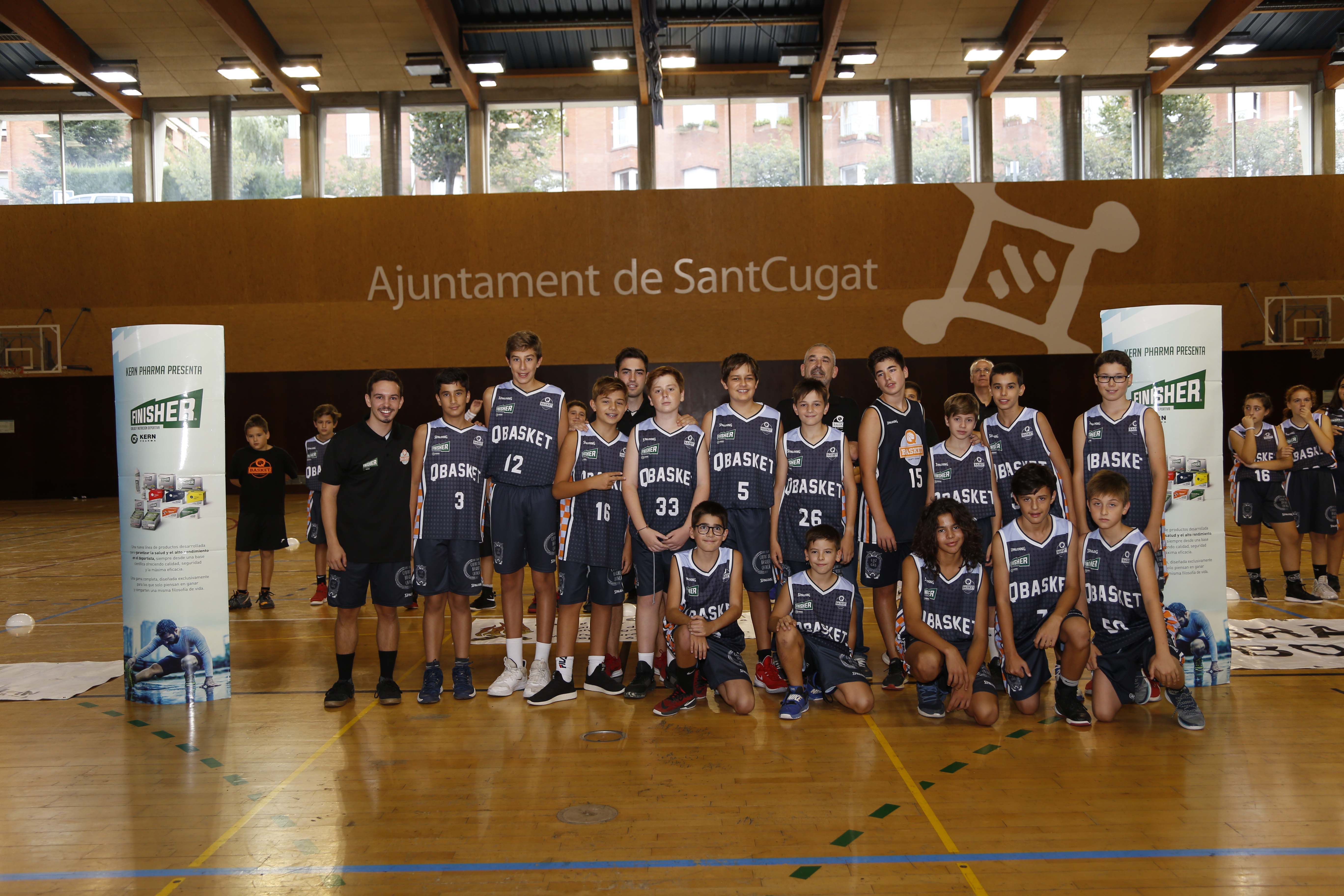 Presentació QBasket Sant Cugat. Foto: Anna Bassa