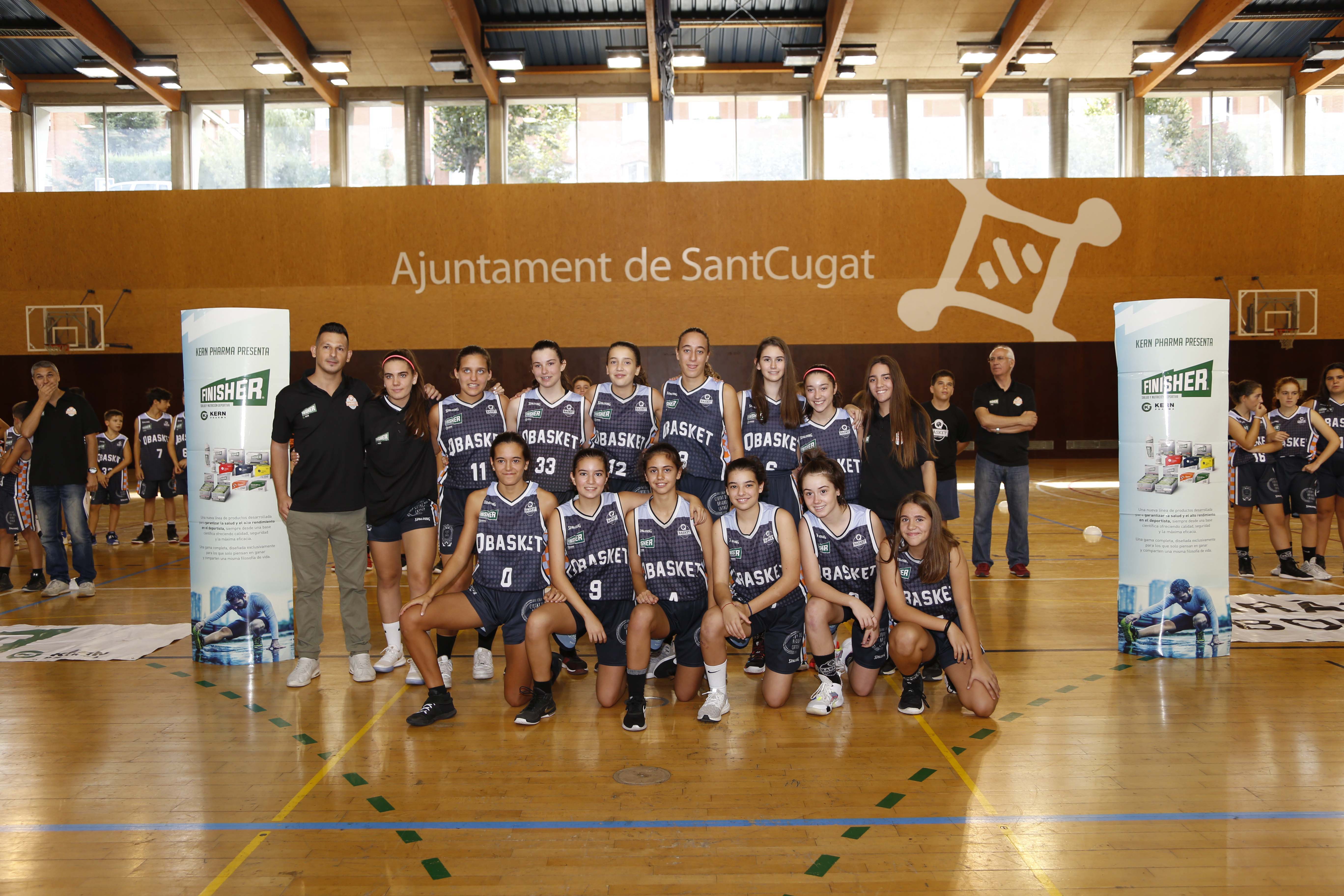 Presentació QBasket Sant Cugat. Foto: Anna Bassa