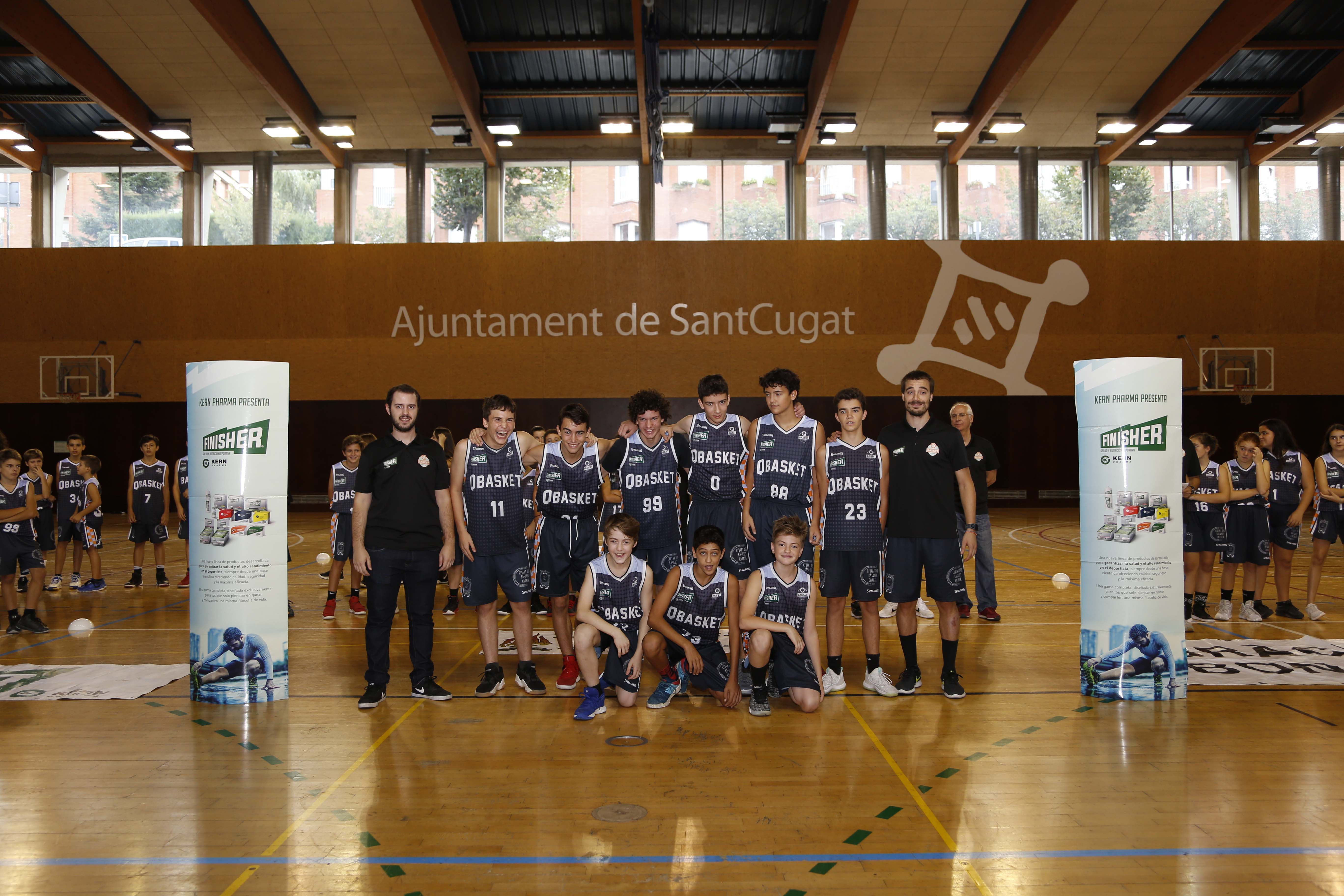 Presentació QBasket Sant Cugat. Foto: Anna Bassa