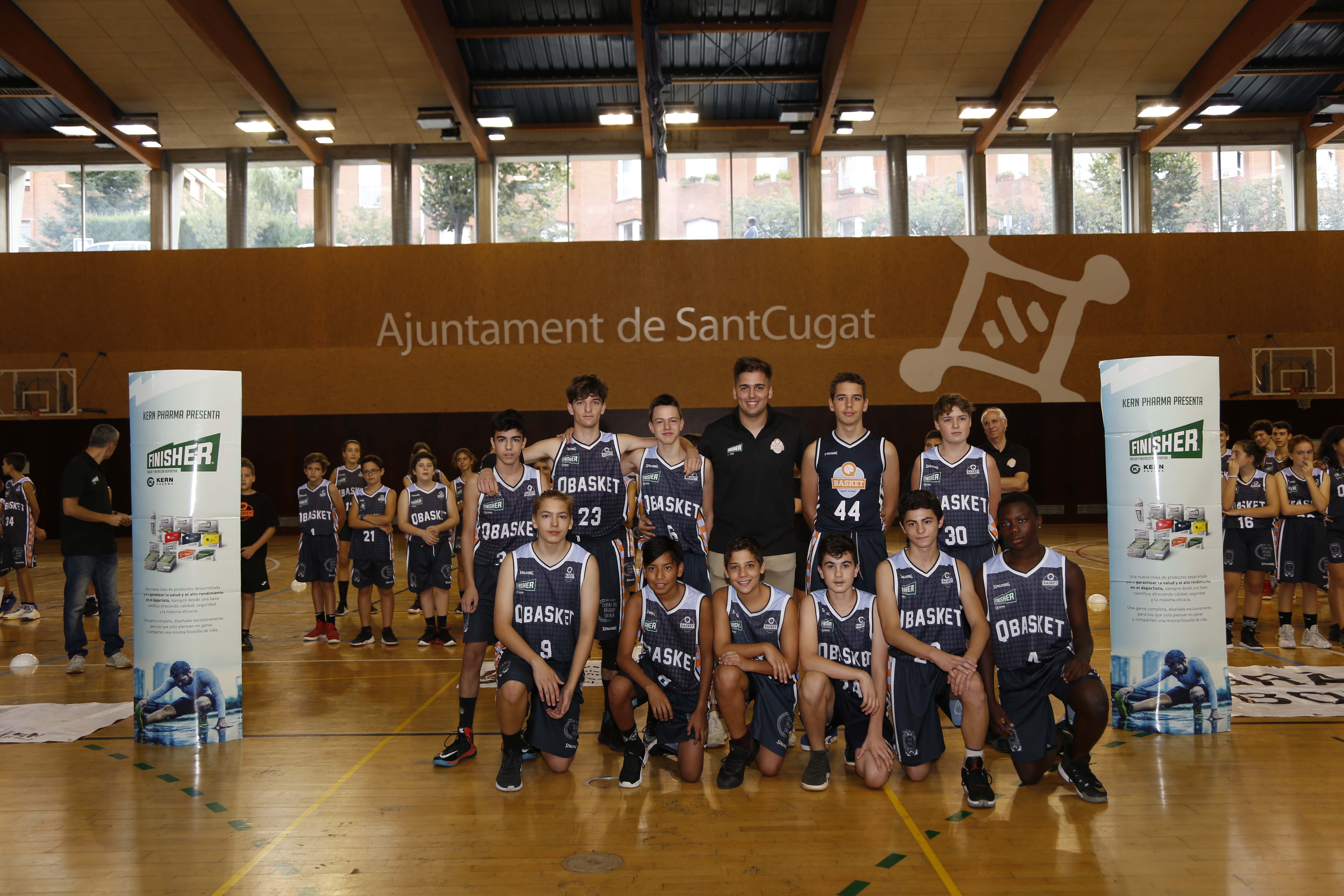 Presentació QBasket Sant Cugat. Foto: Anna Bassa