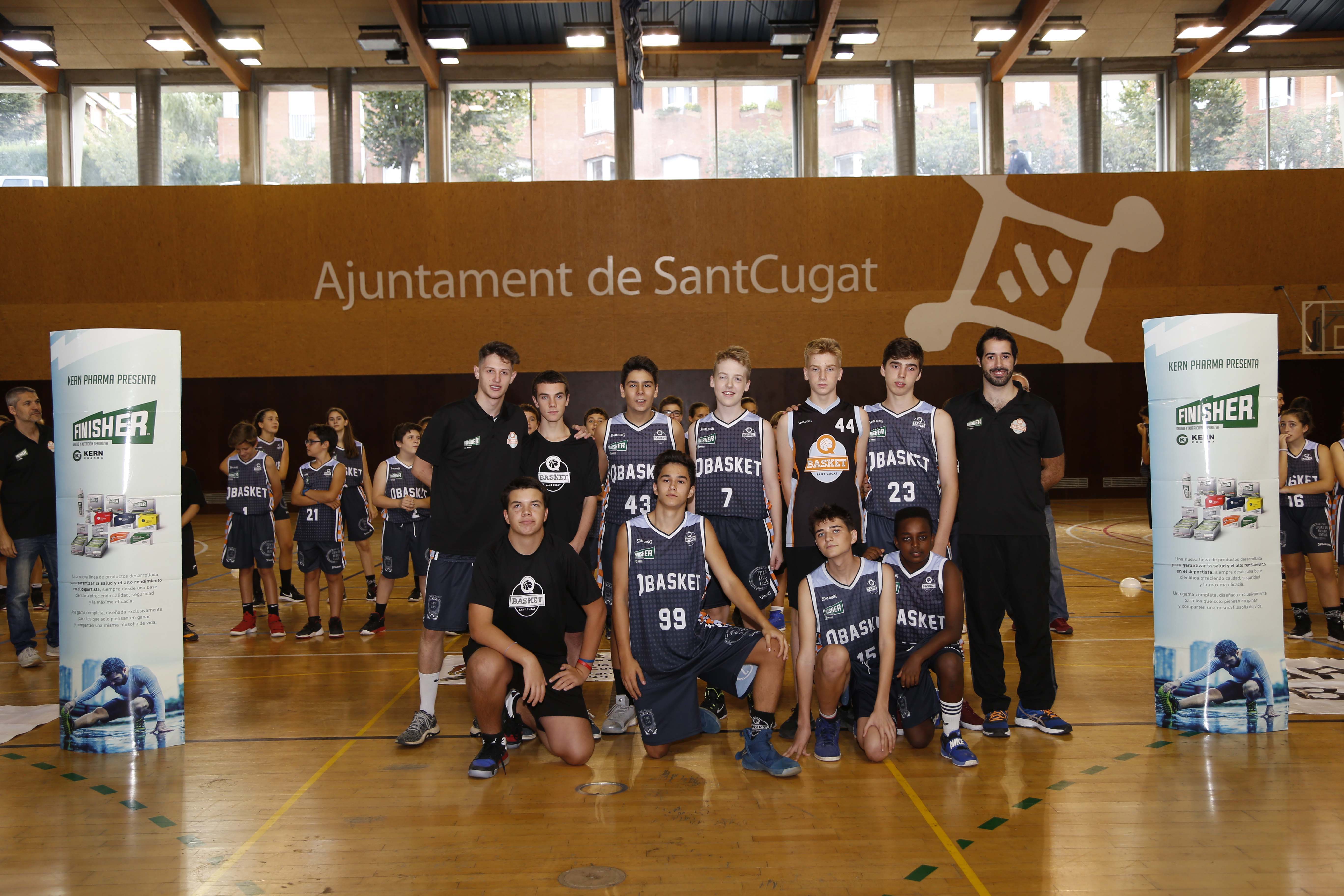 Presentació QBasket Sant Cugat. Foto: Anna Bassa