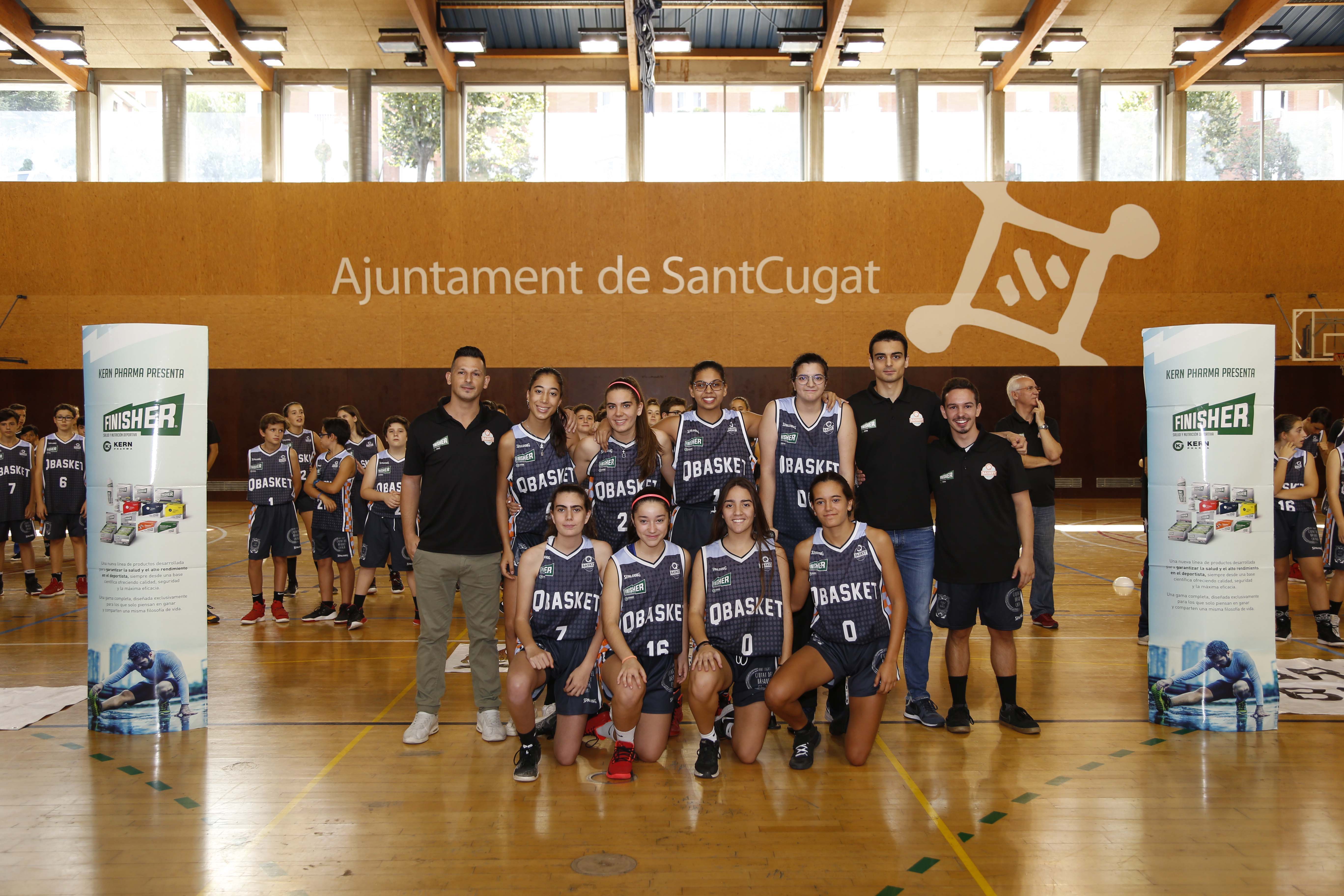 Presentació QBasket Sant Cugat. Foto: Anna Bassa