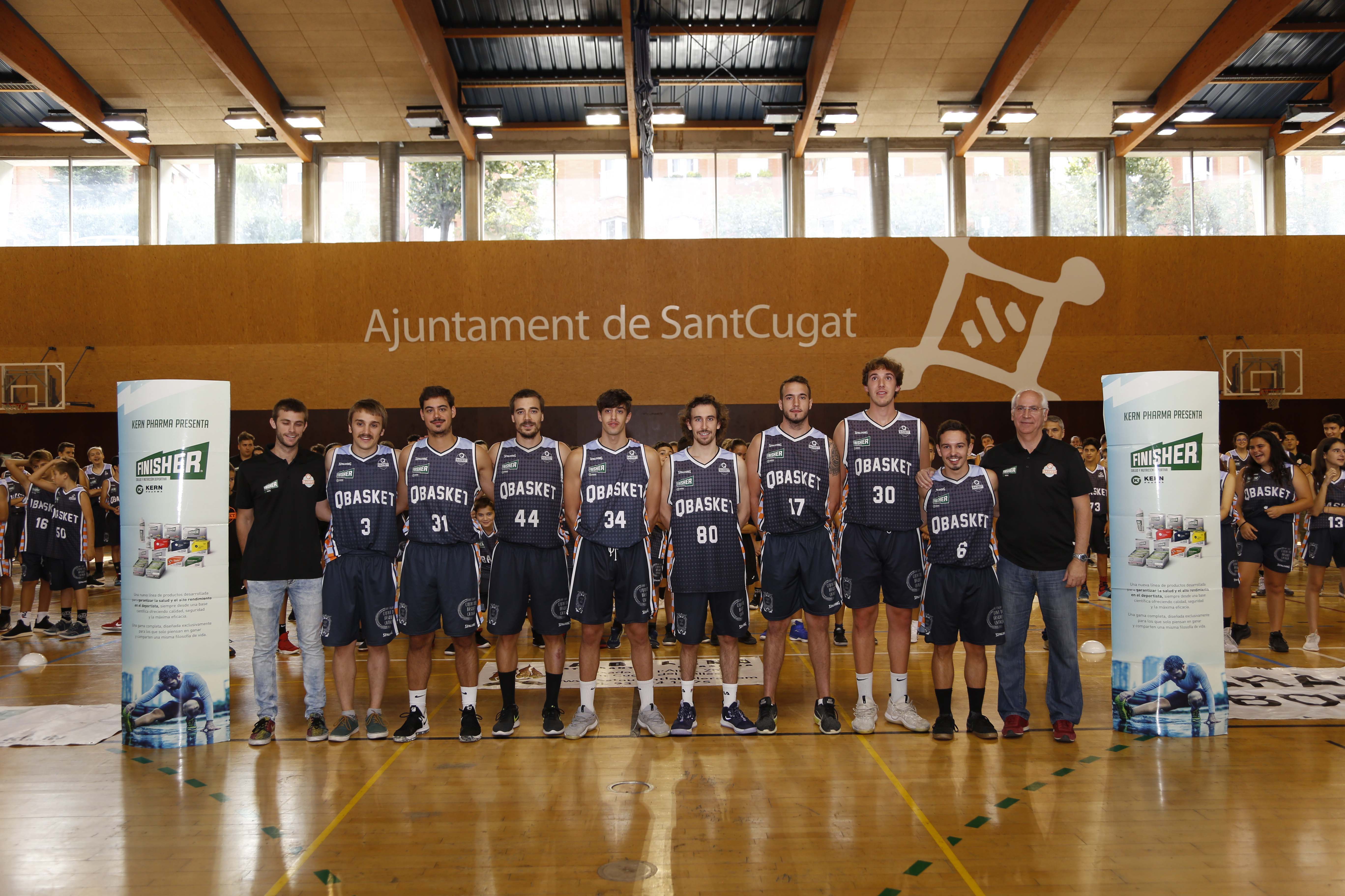 Presentació QBasket Sant Cugat. Foto: Anna Bassa