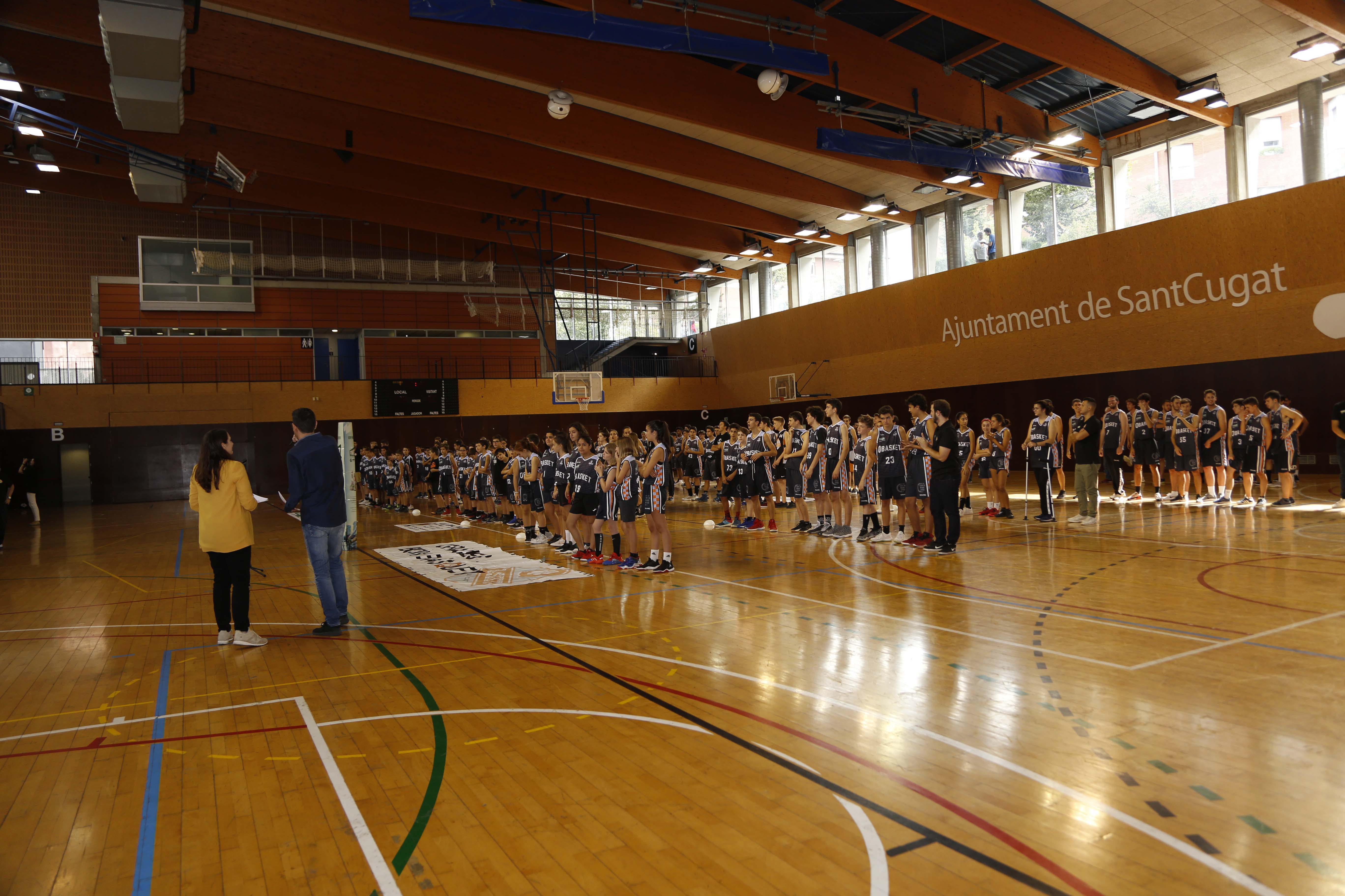 Presentació QBasket Sant Cugat. Foto: Anna Bassa