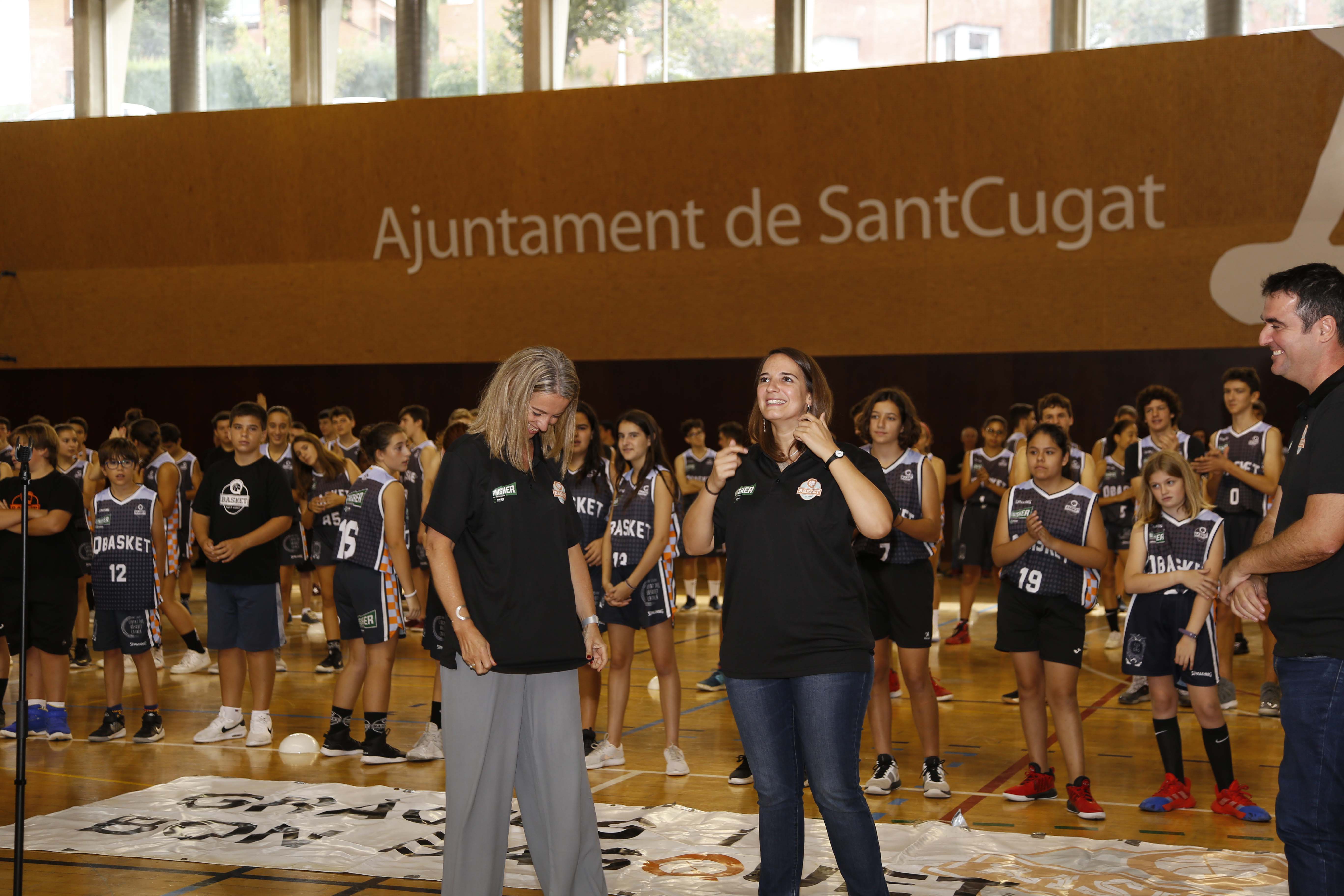 Presentació QBasket Sant Cugat. Foto: Anna Bassa