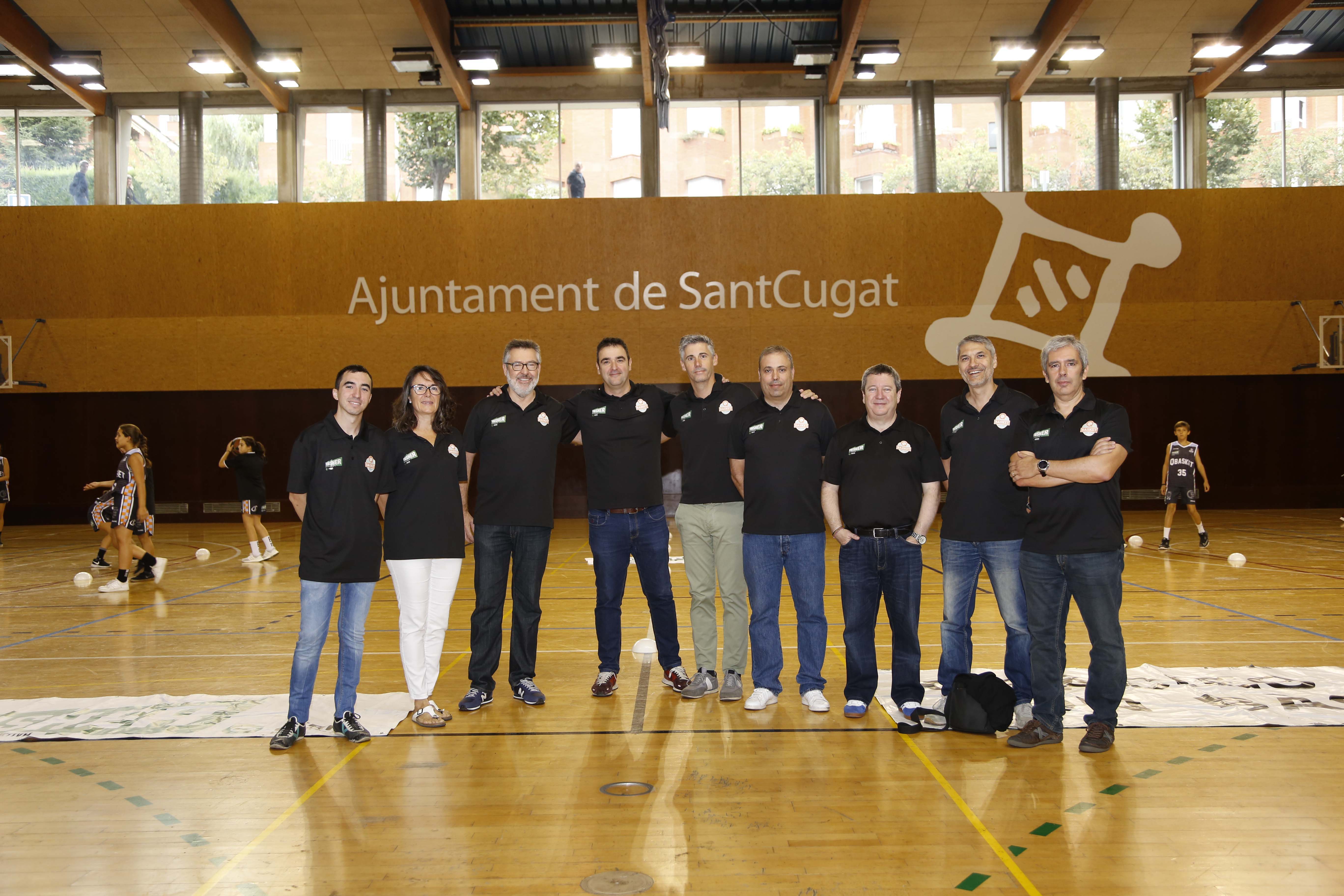 Presentació QBasket Sant Cugat. Foto: Anna Bassa
