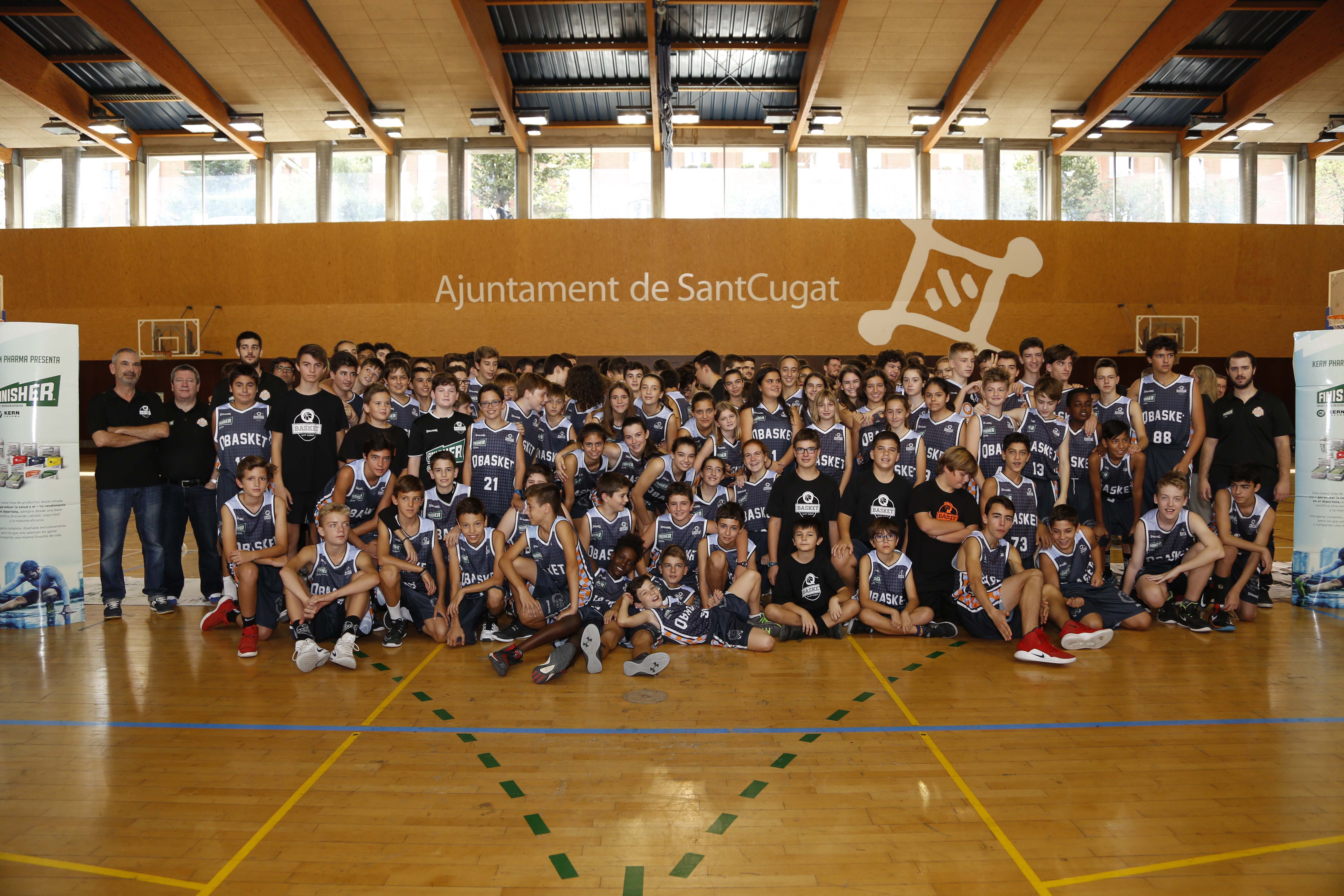 Presentació QBasket Sant Cugat. Foto: Anna Bassa
