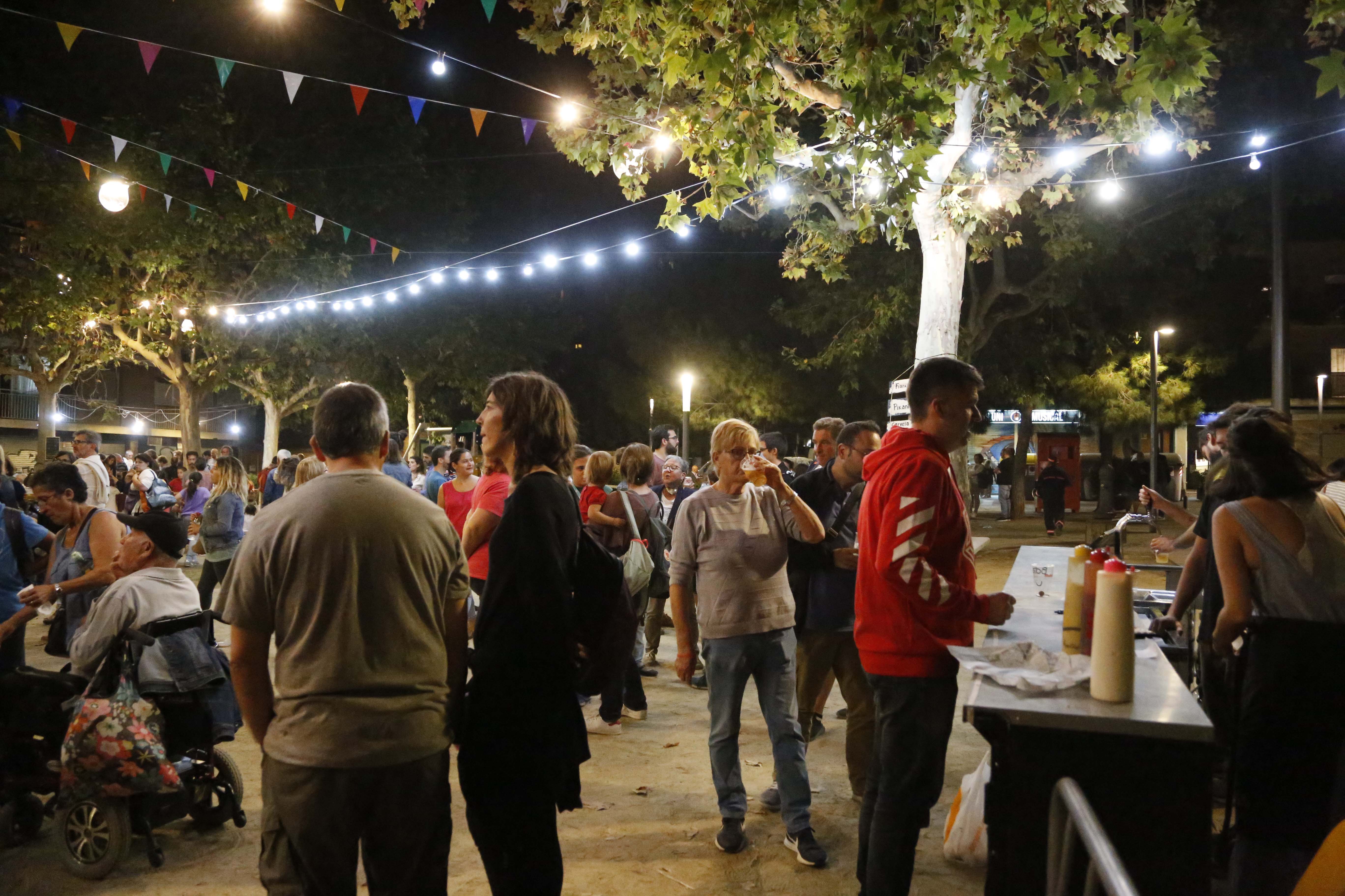 Tret de sortida a la festa major del barri. FOTO: Anna Bassa