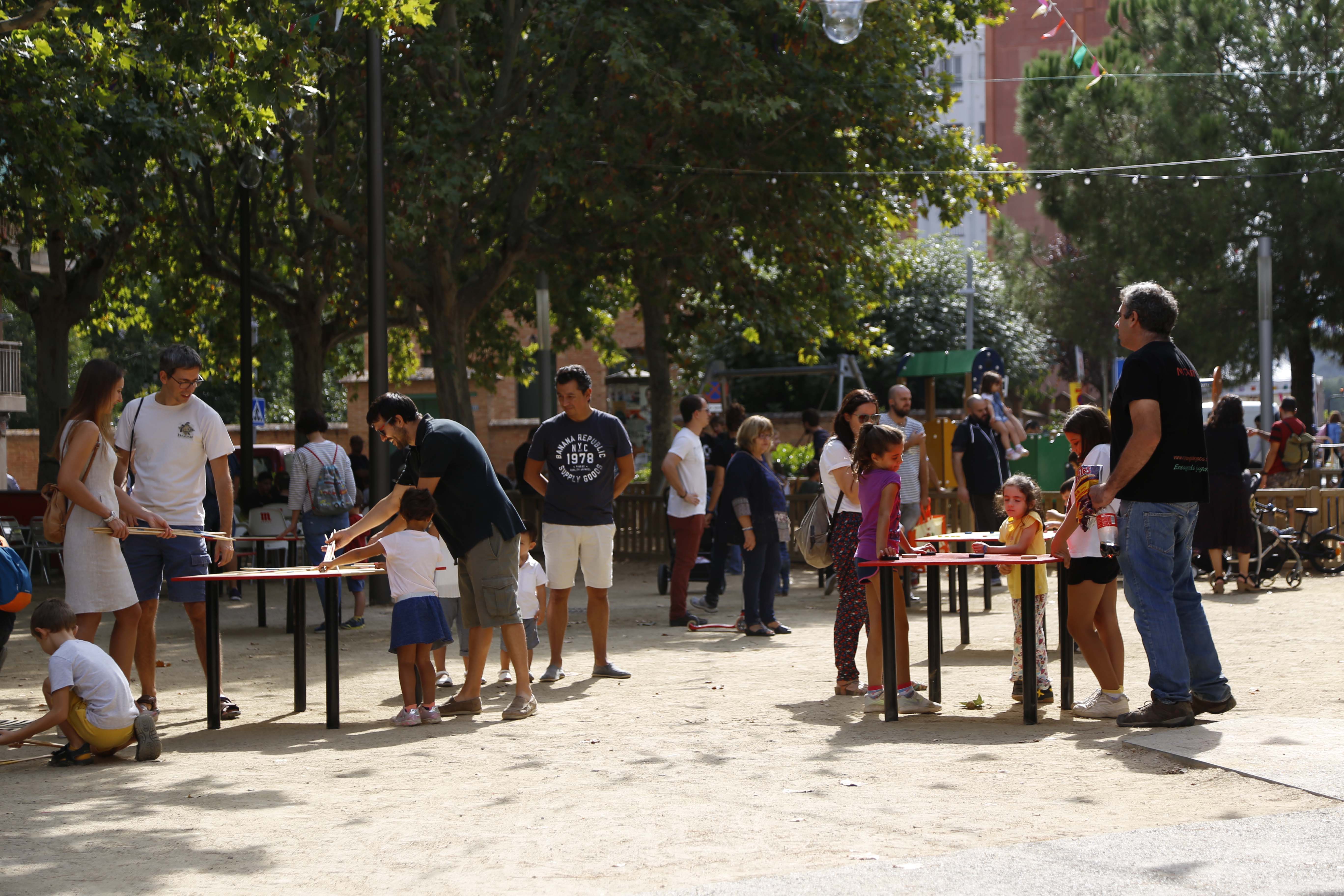 Matinal familiar a la Festa Major del barri del Monestir- Sant Francesc. FOTO: Anna Bassa