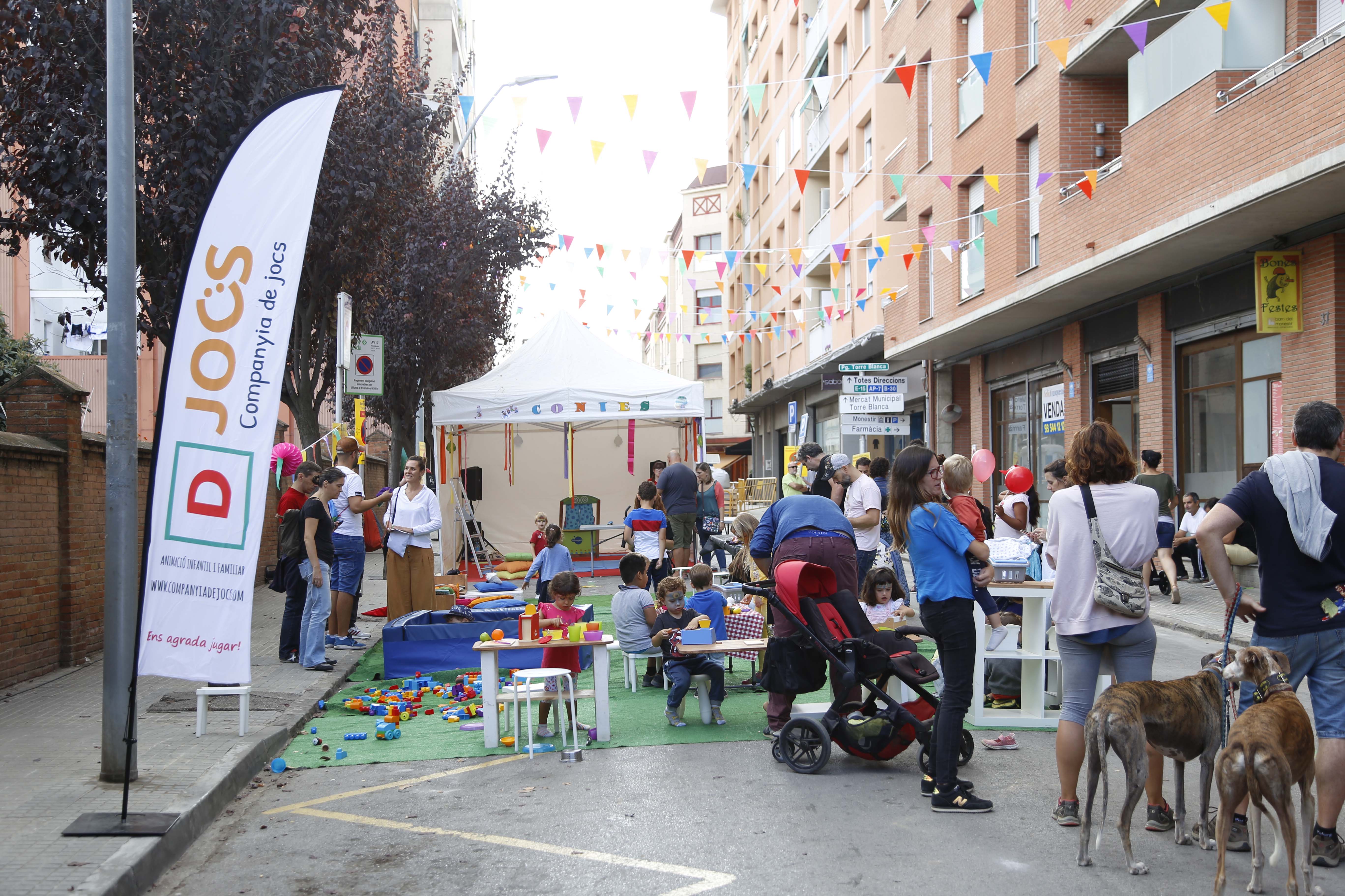 Matinal familiar a la Festa Major del barri del Monestir- Sant Francesc. FOTO: Anna Bassa