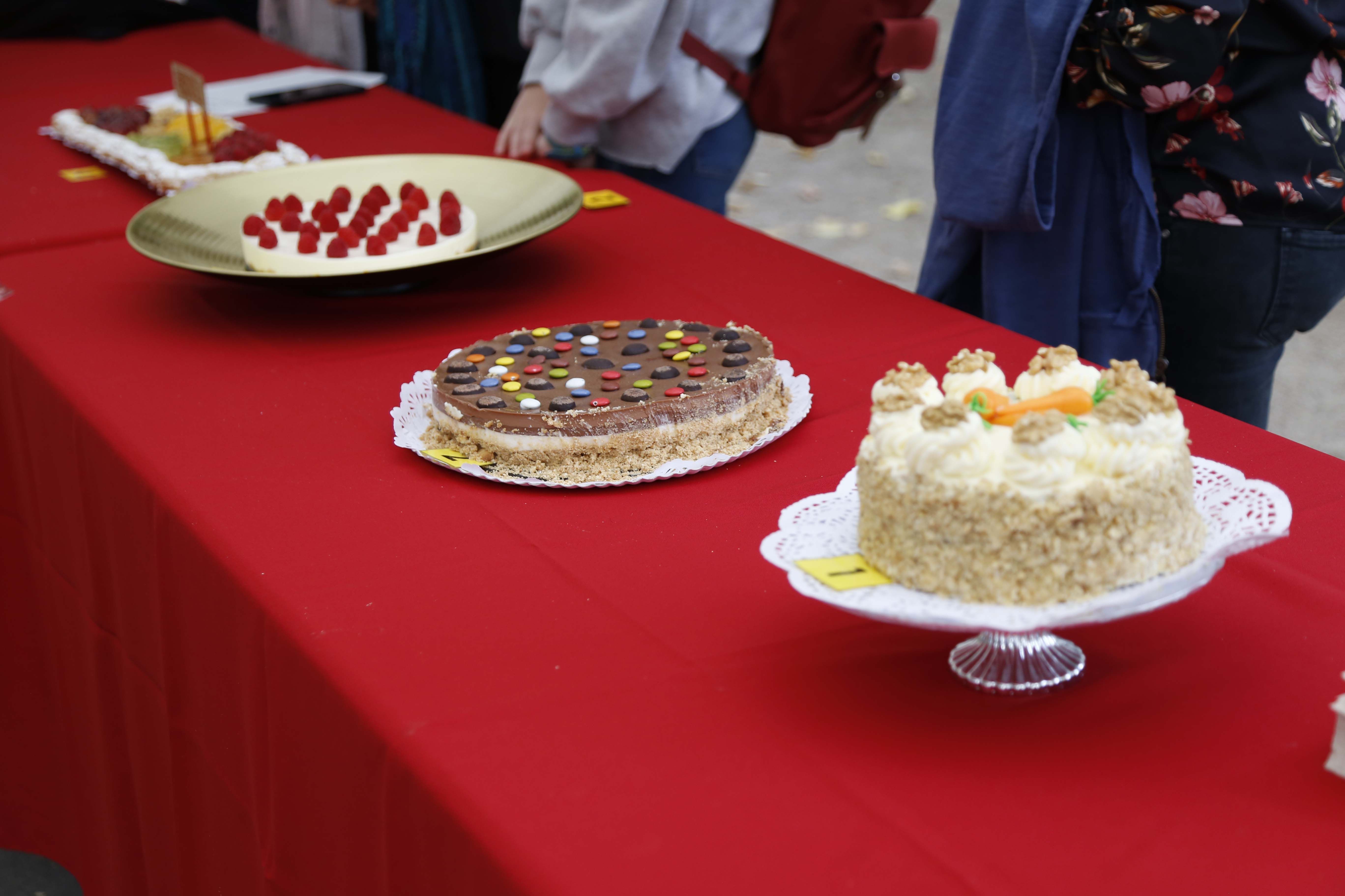 Concurs de pastissos a la Festa Major del barri del Monestir- Sant Frances 2019. FOTO: Anna Bassa