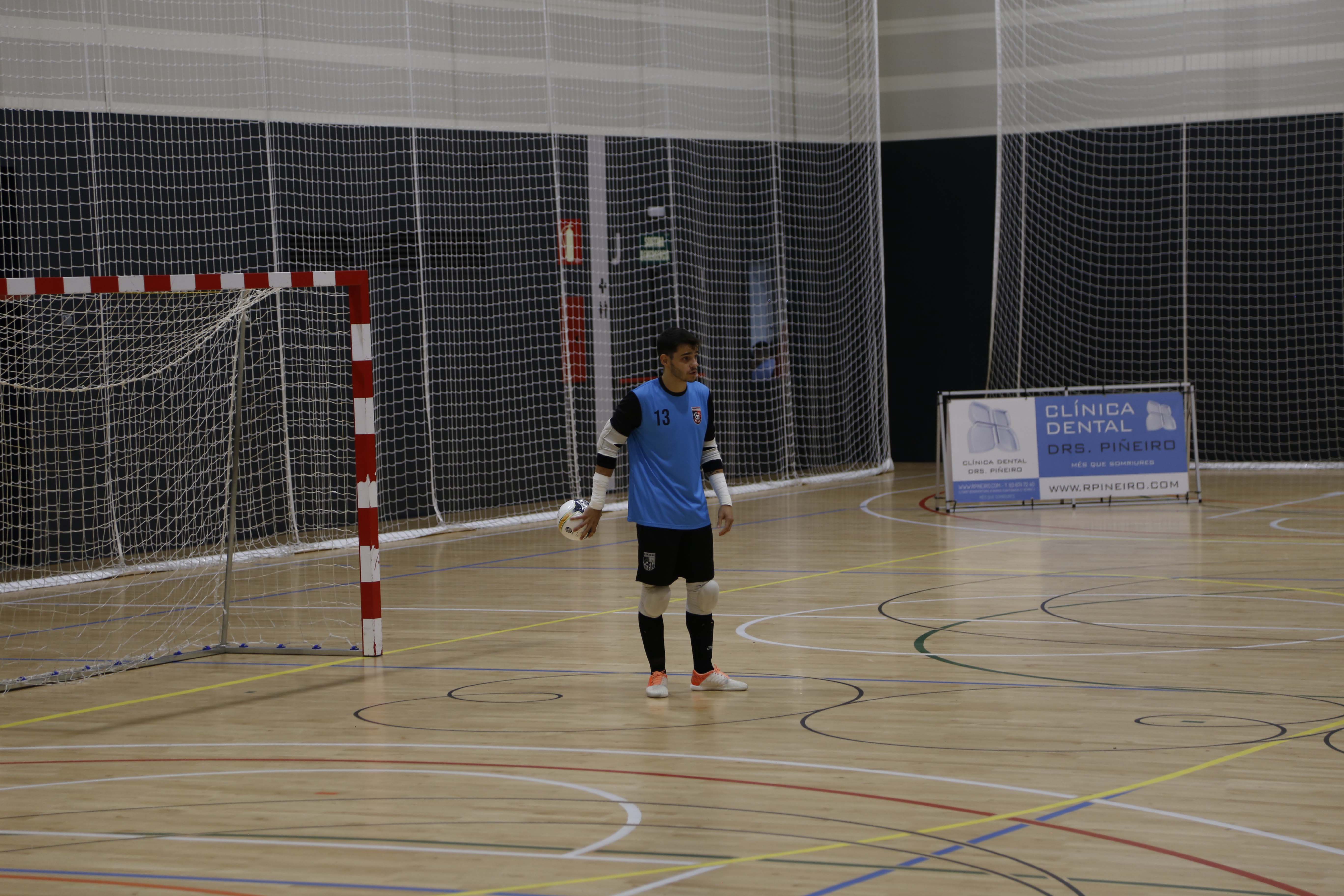 Partit de lliga futbol sala FS Sant Cugat- FS Parets. FOTO: Anna Bassa