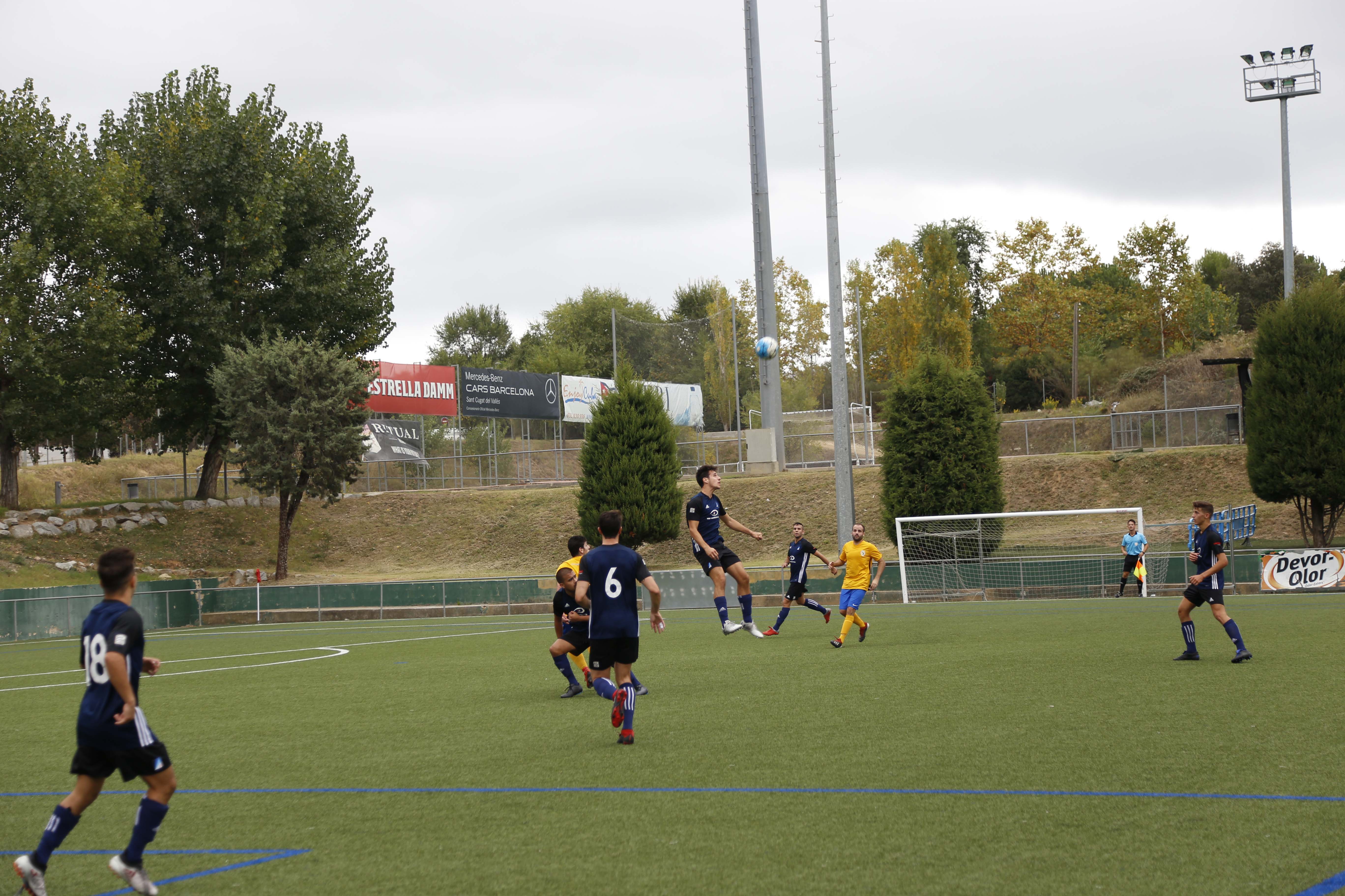 Futbol masculí. Partit de lliga. Atlètic Junior- CD Fontsanta Fatjó. FOTO: Anna Bassa