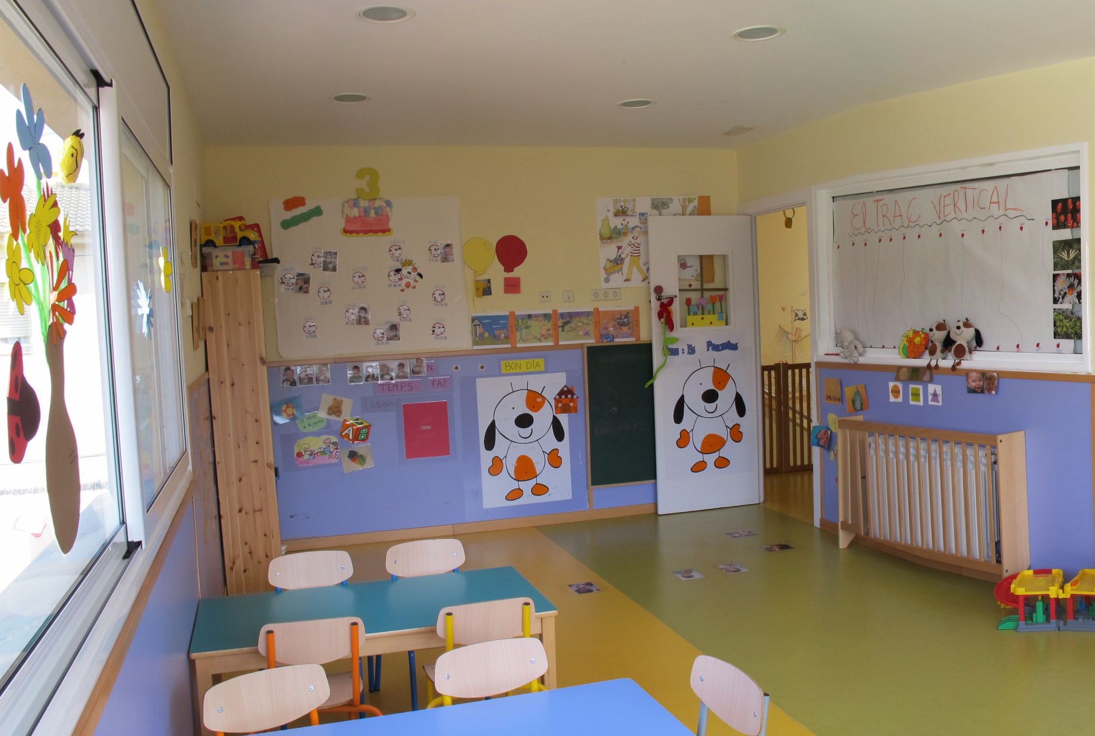 Interior de l'escola bresol Mirasolet Autor: Cedida