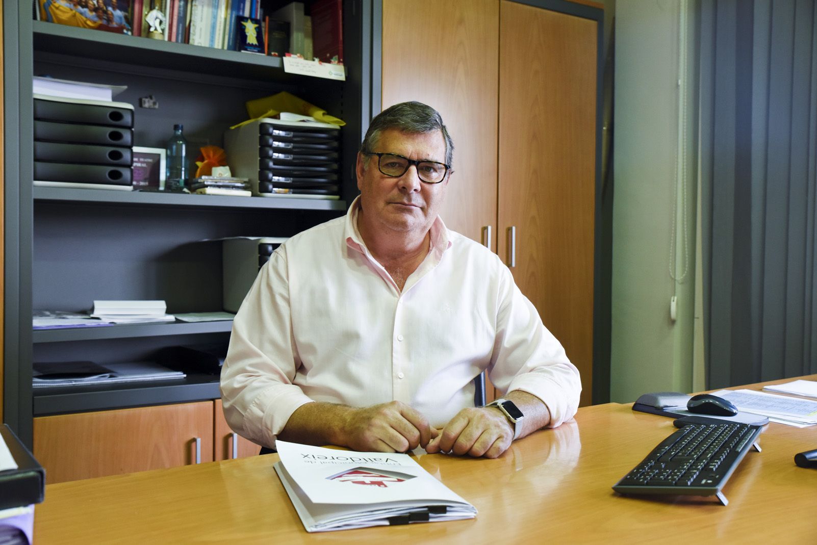 Josep Puig, president de l'EMD de Valldoreix FOTO: Bernat Millet