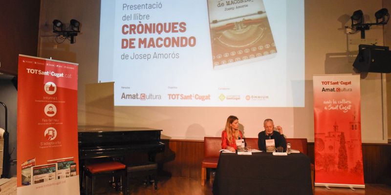 El llibre s'ha presentat al Cafè Auditori. FOTO: Bernat Millet