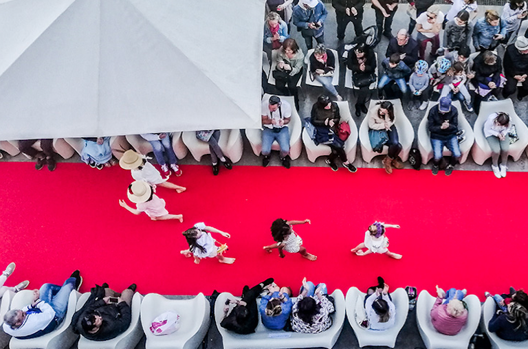 Desfilada de moda infantil a l'Hotel de Sant Cugat. FOTO: Cedida