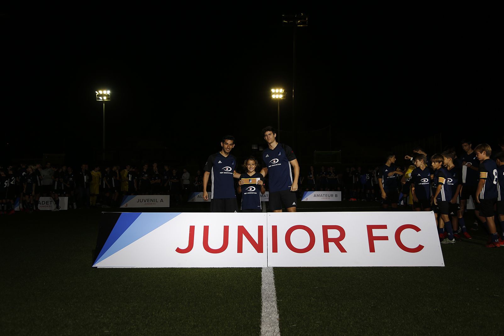 Capitana a la Presentació Futbol Junior FC 2019. FOTO: Anna Bassa