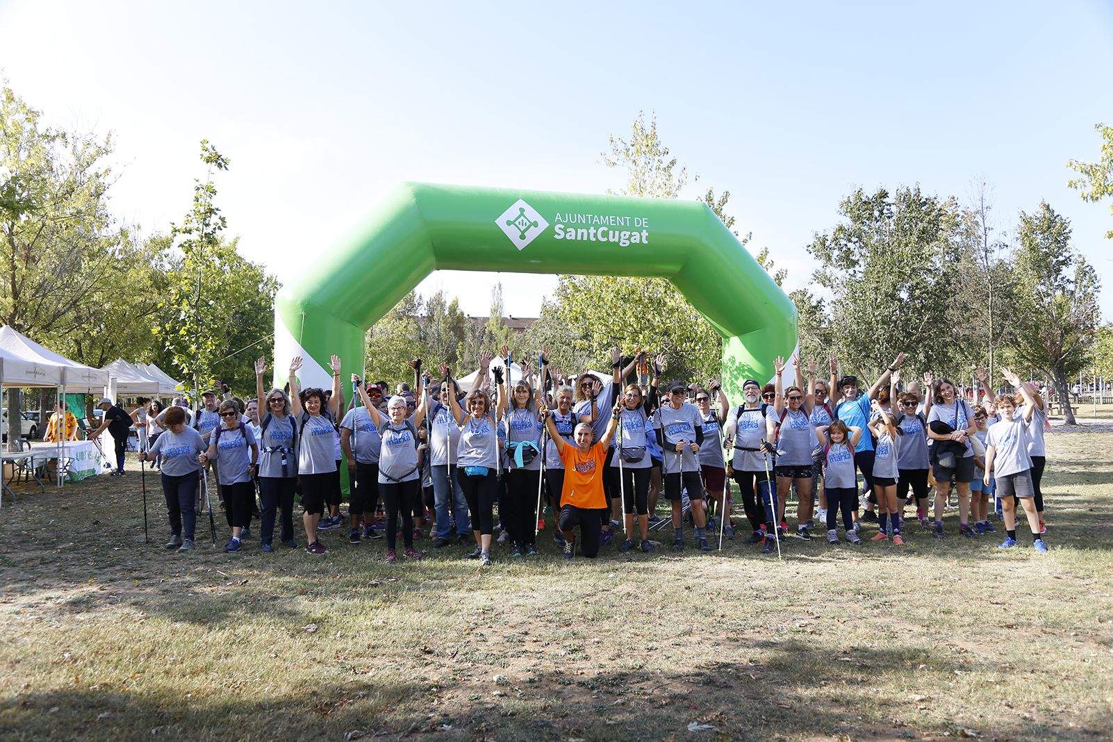 Una edició anterior de la  "Memory Marxa". FOTO: Anna Bassa.