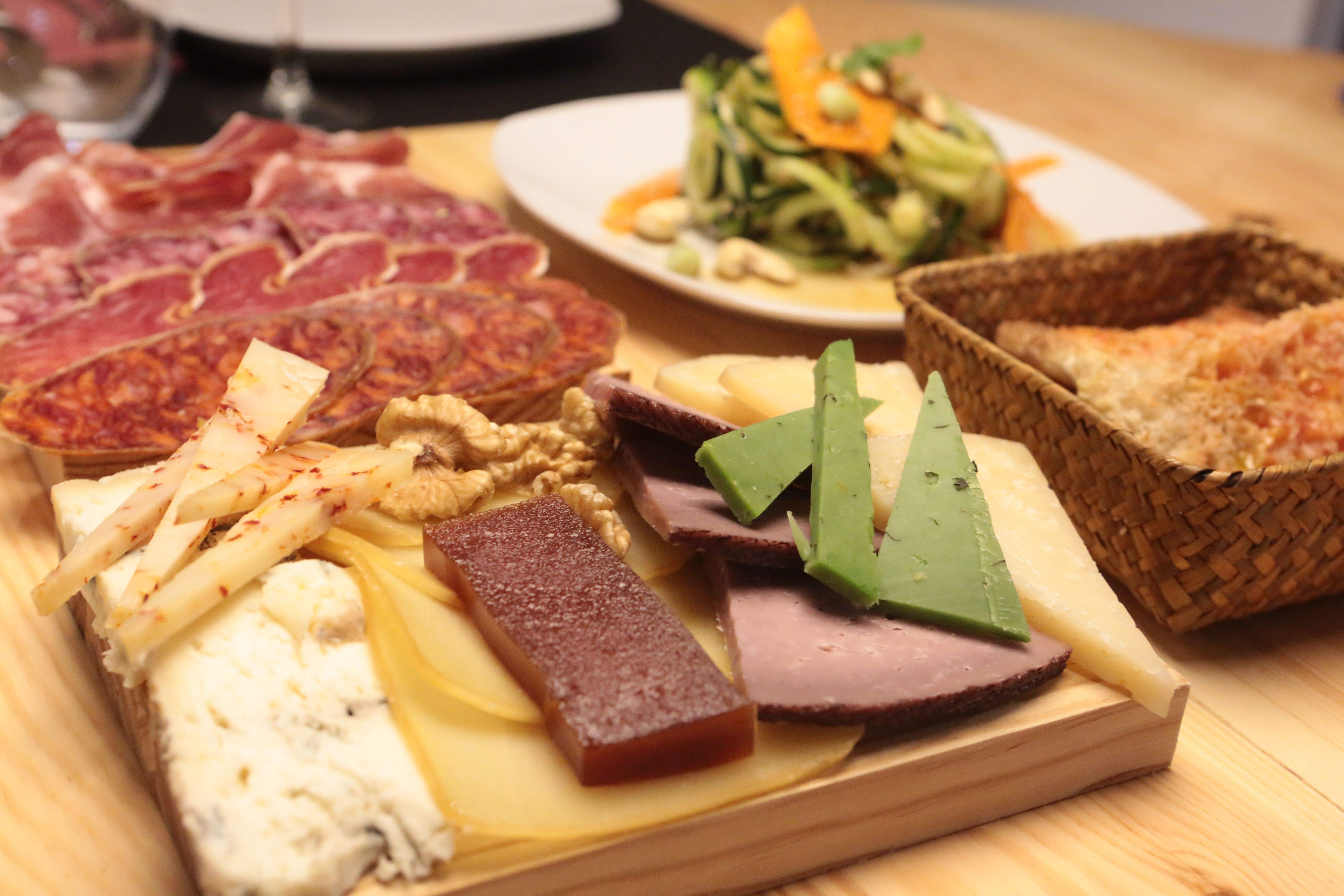 Tots els plats estan pensats per compartir FOTO: pròpia