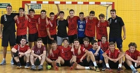 Cadet A del Club Handbol Sant Cugat. FOTO: Club Handbol Sant Cugat.