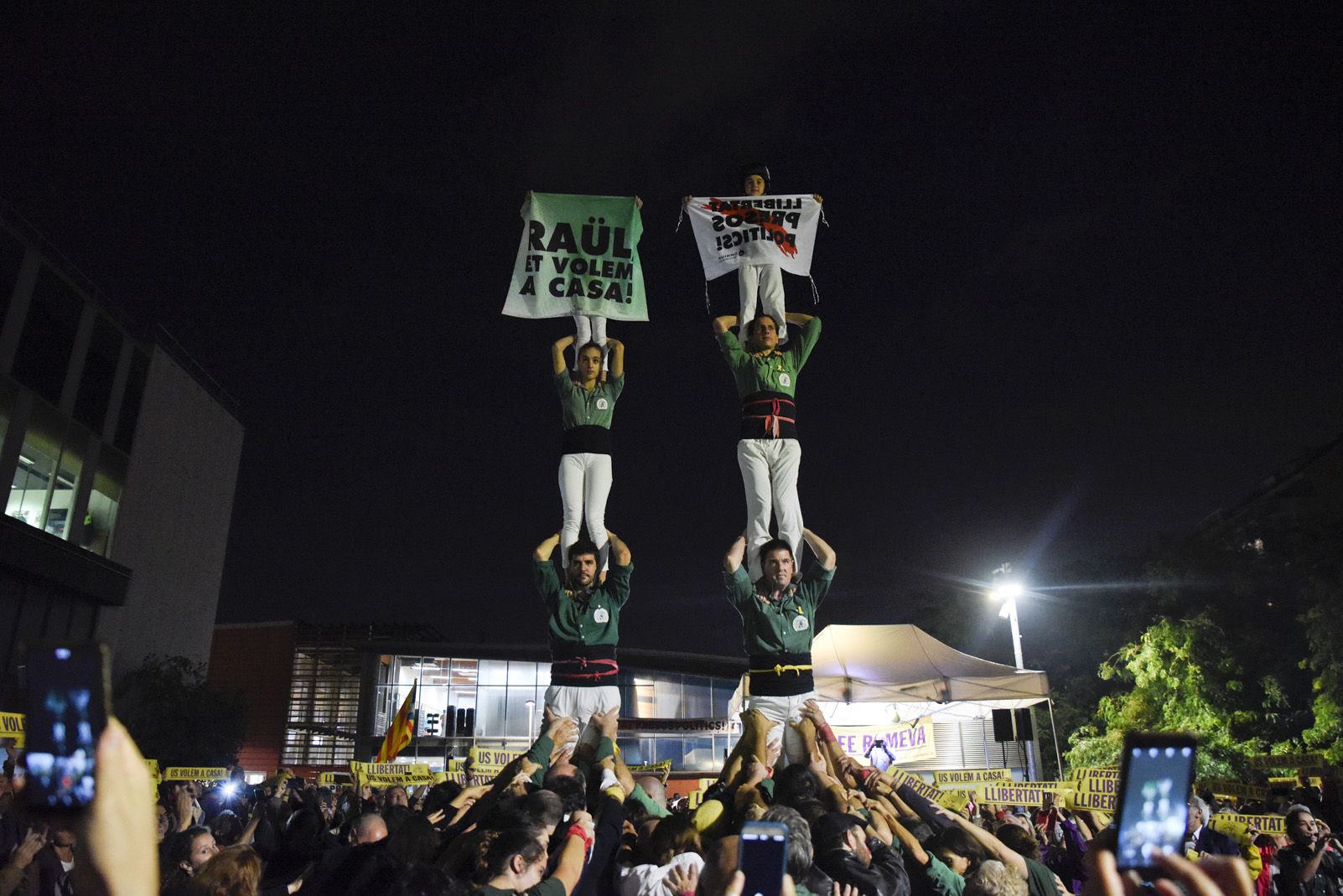 Manifestació contra la sentència del Tribunal Suprem. Foto: Bernat Millet.