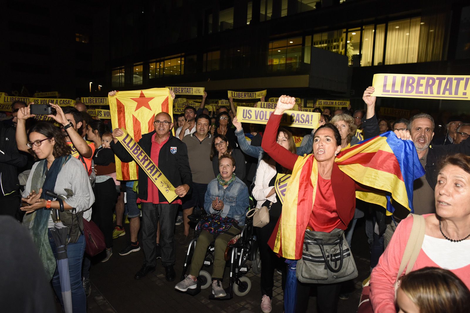 Manifestació contra la sentència del Tribunal Suprem. Foto: Bernat Millet.