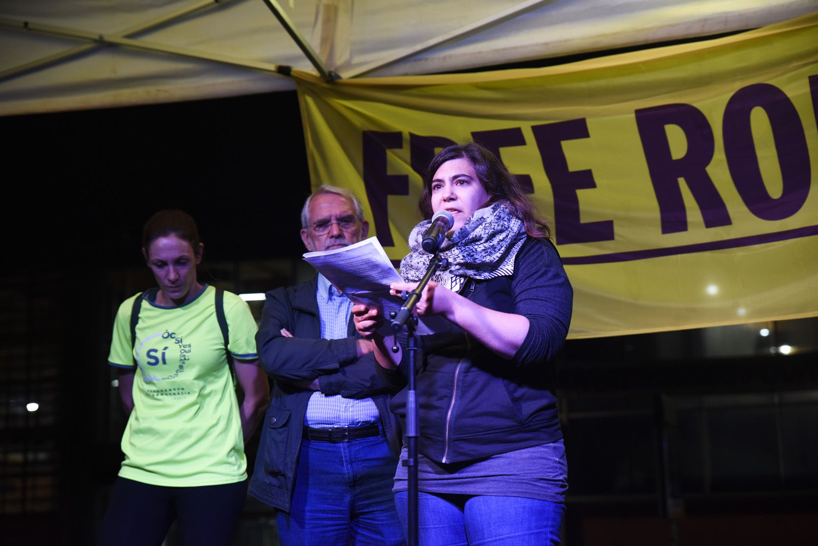 Manifestació contra la sentència del Tribunal Suprem. Foto: Bernat Millet.