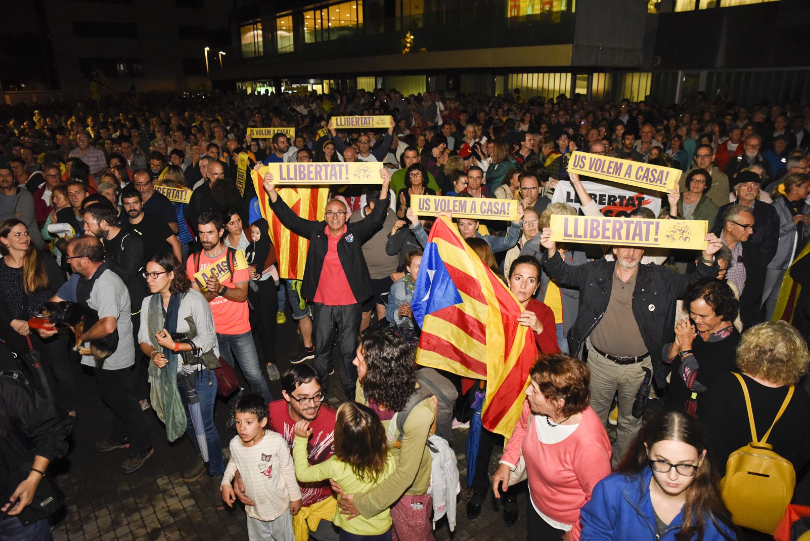 Manifestació contra la sentència del Tribunal Suprem. Foto: Bernat Millet.