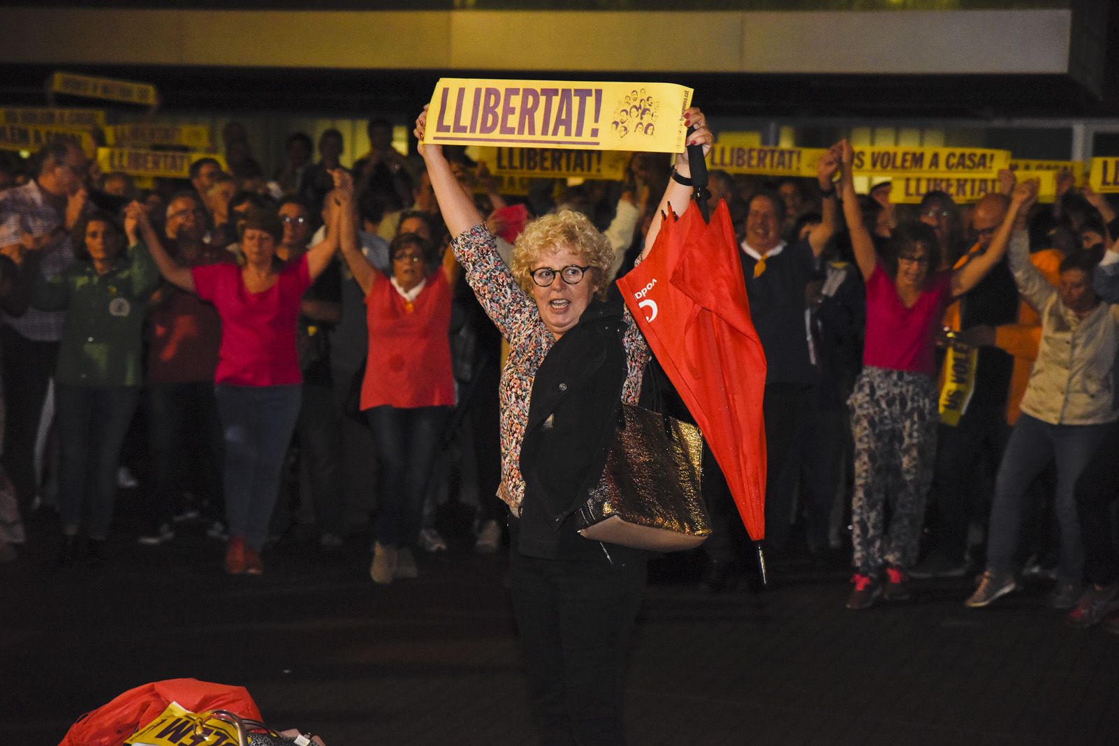 Manifestació contra la sentència del Tribunal Suprem. Foto: Bernat Millet.