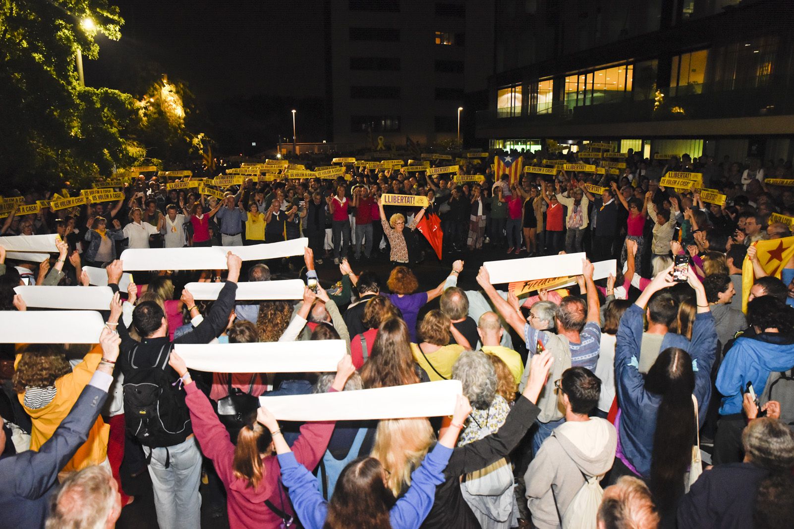 Manifestació contra la sentència del Tribunal Suprem. Foto: Bernat Millet.