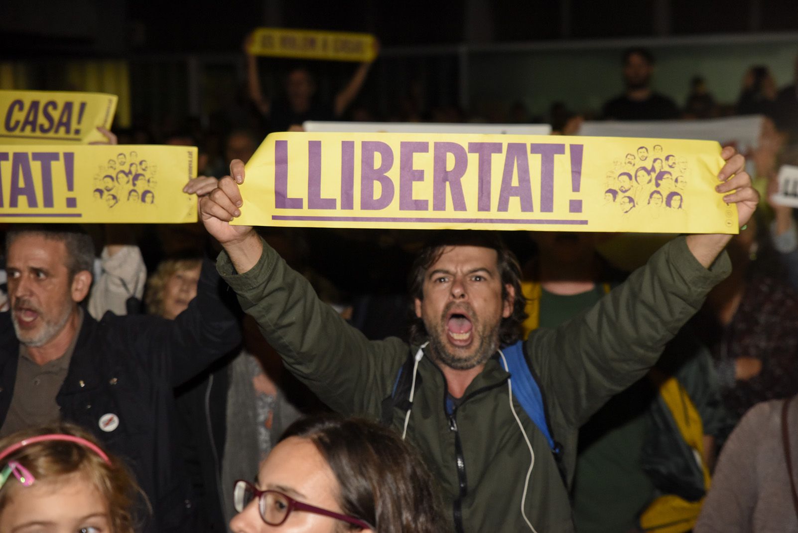 Manifestació contra la sentència del Tribunal Suprem. Foto: Bernat Millet.