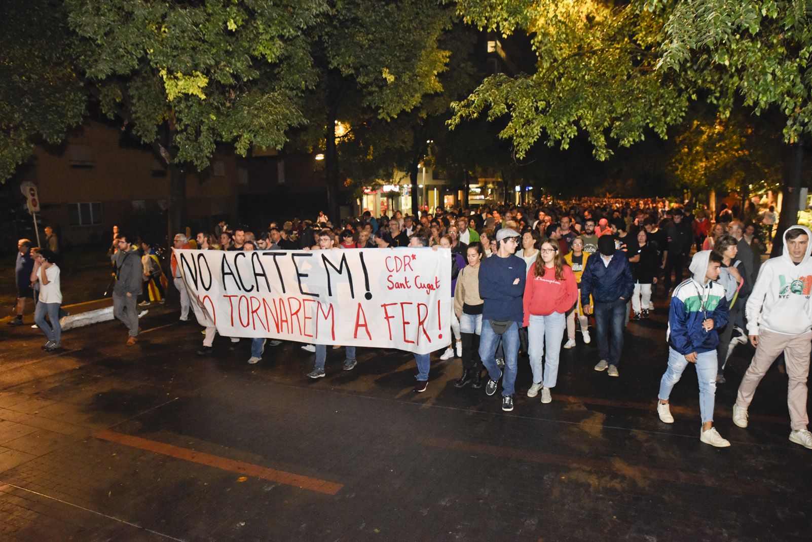Manifestació contra la sentència del Tribunal Suprem. Foto: Bernat Millet.