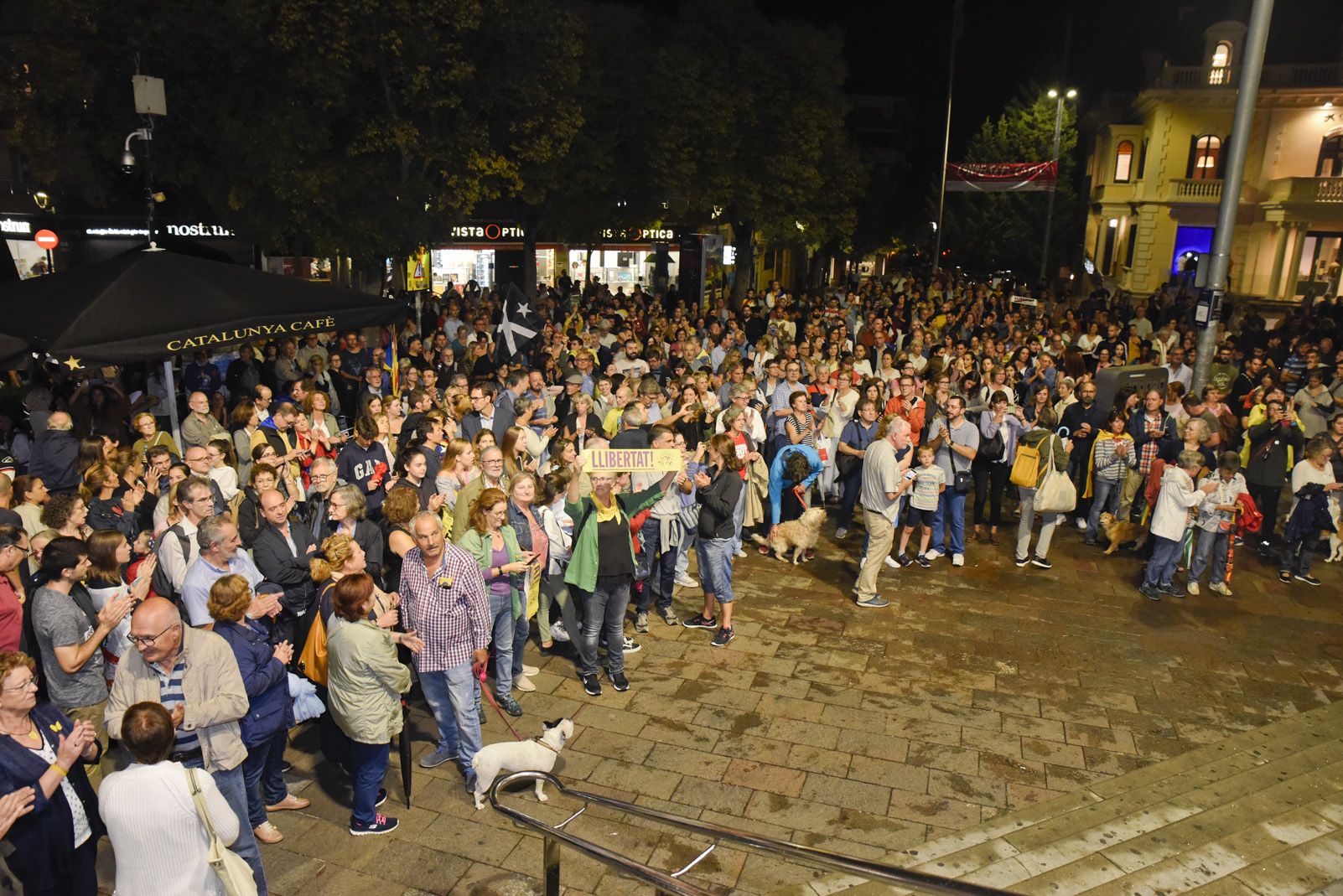 Manifestació contra la sentència del Tribunal Suprem. Foto: Bernat Millet.