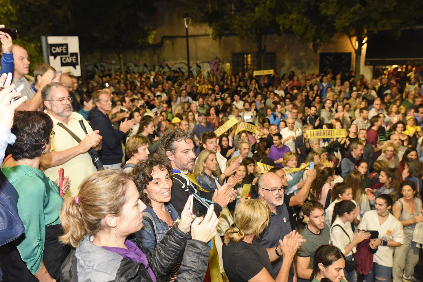 Manifestació contra la sentència del Tribunal Suprem. Foto: Bernat Millet.