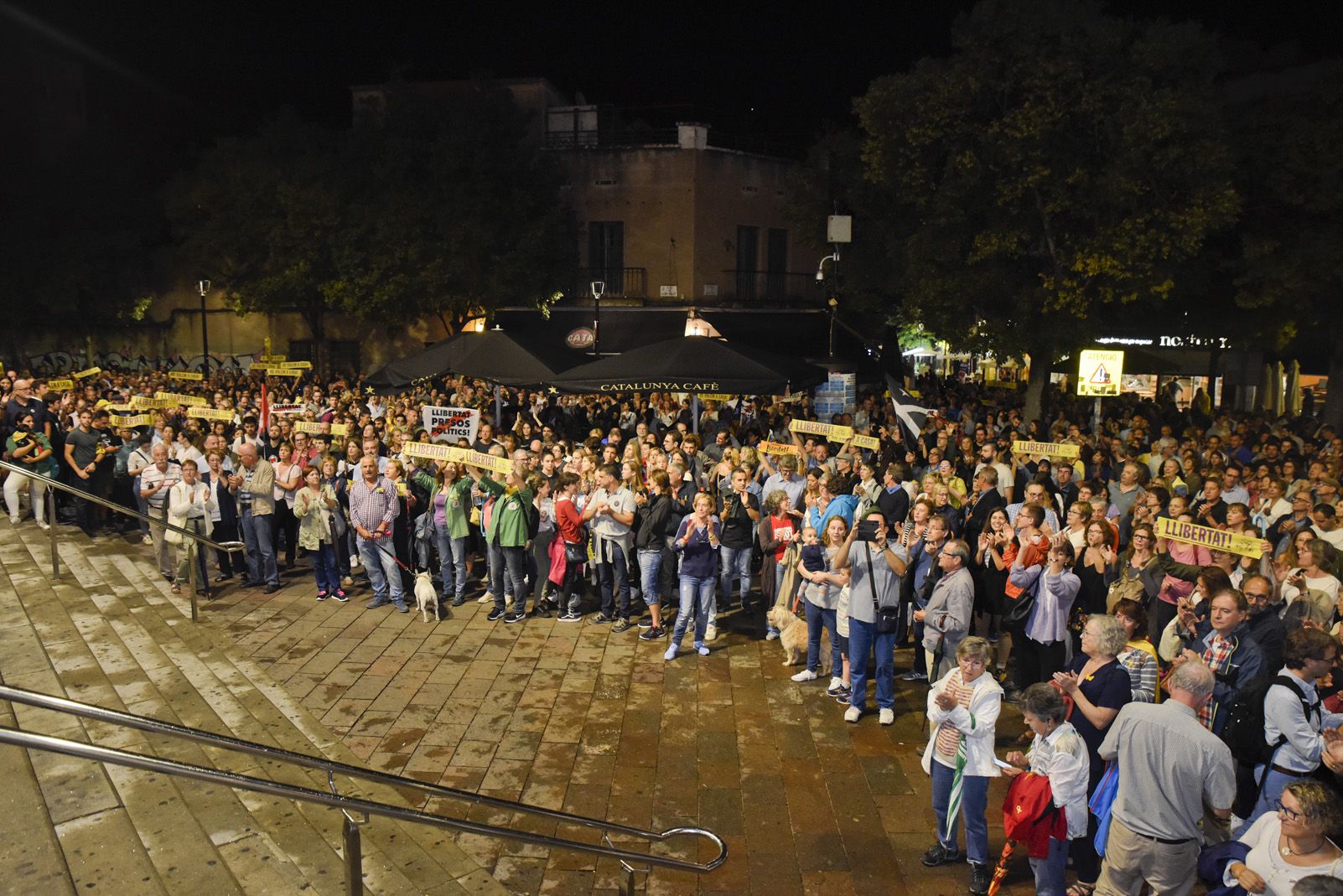 Manifestació contra la sentència del Tribunal Suprem. Foto: Bernat Millet.