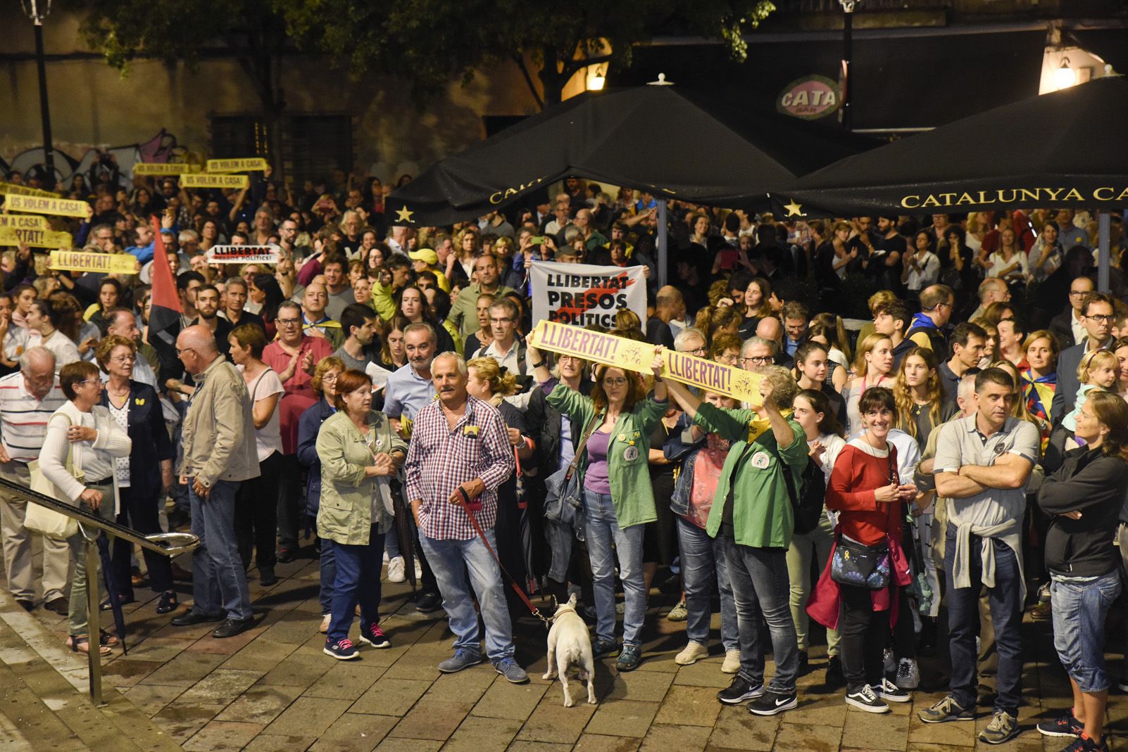 Manifestació contra la sentència del Tribunal Suprem. Foto: Bernat Millet.