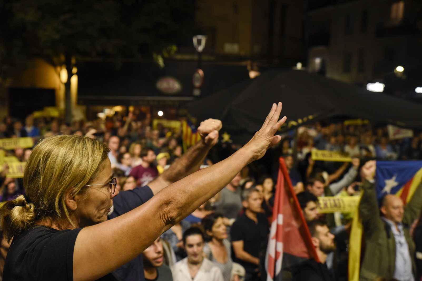 Manifestació contra la sentència del Tribunal Suprem. Foto: Bernat Millet.