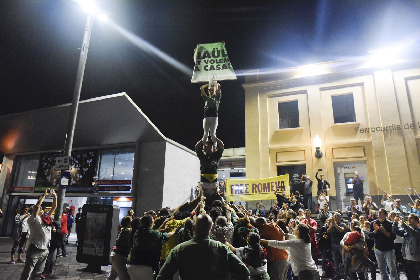 Manifestació contra la sentència del Tribunal Suprem. Foto: Bernat Millet.