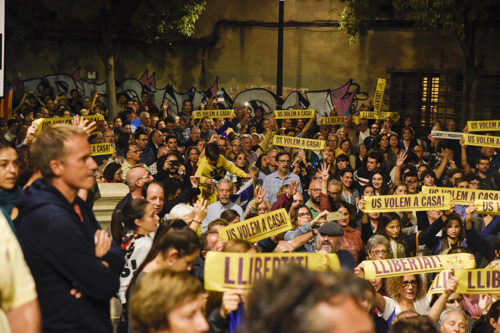 Sant Cugat clama contra la sentència del Suprem. FOTO: Bernat Millet