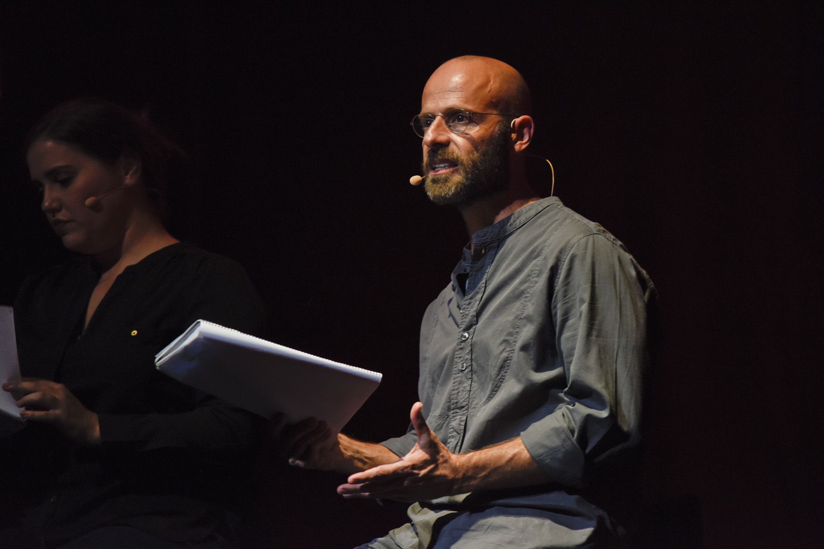 Inauguració del Festival Nacional de Poesia a Sant Cugat 2019. Foto: Bernat Millet.