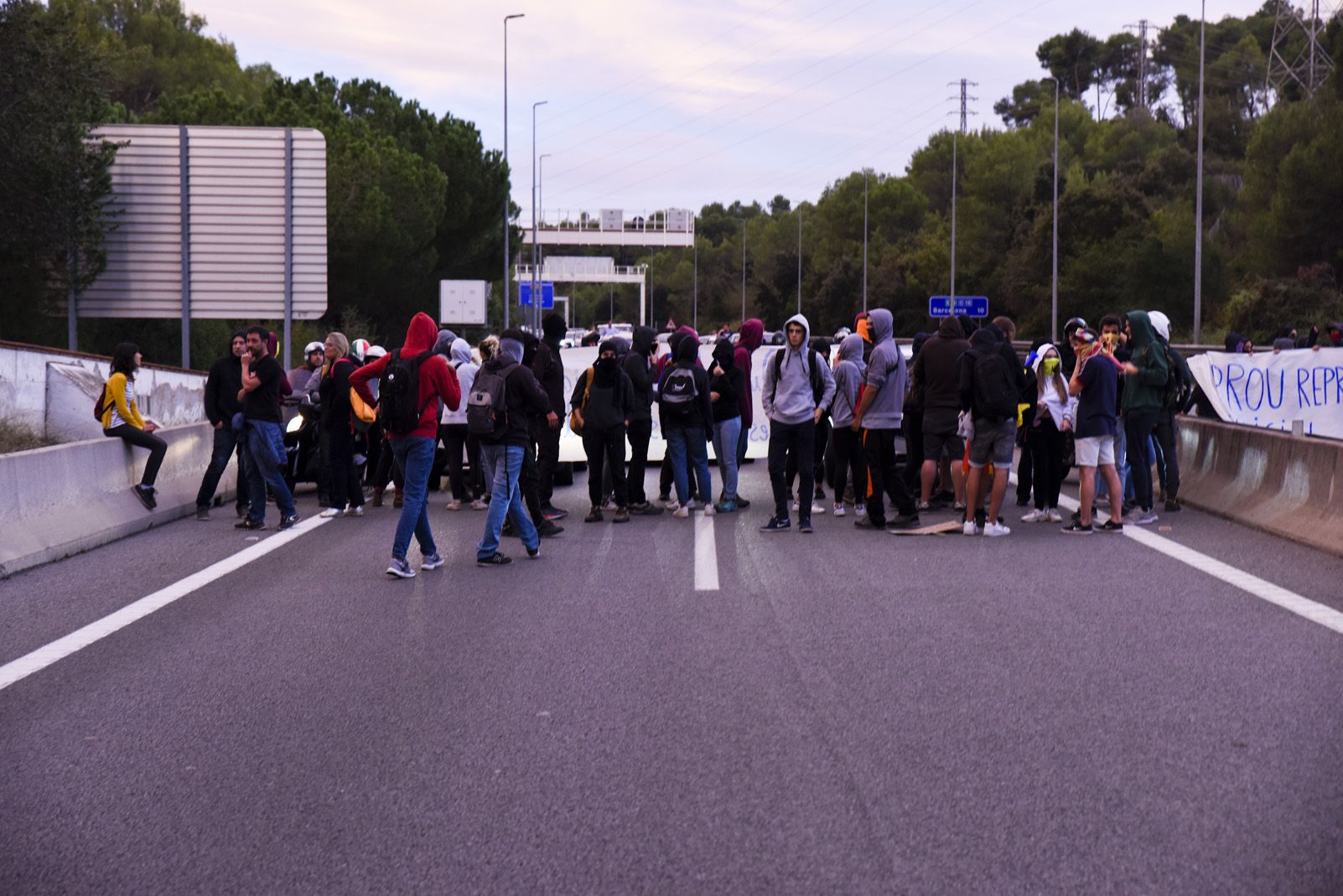 Arran i CDR tallen la C-16. Foto: Bernat Millet.