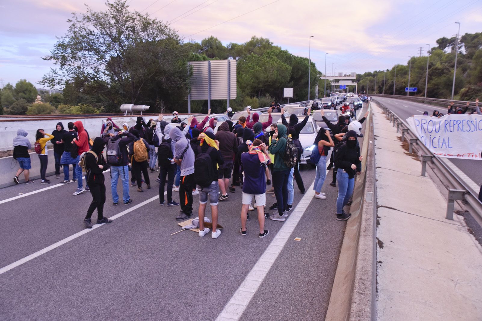 Arran i CDR tallen la C-16. Foto: Bernat Millet.