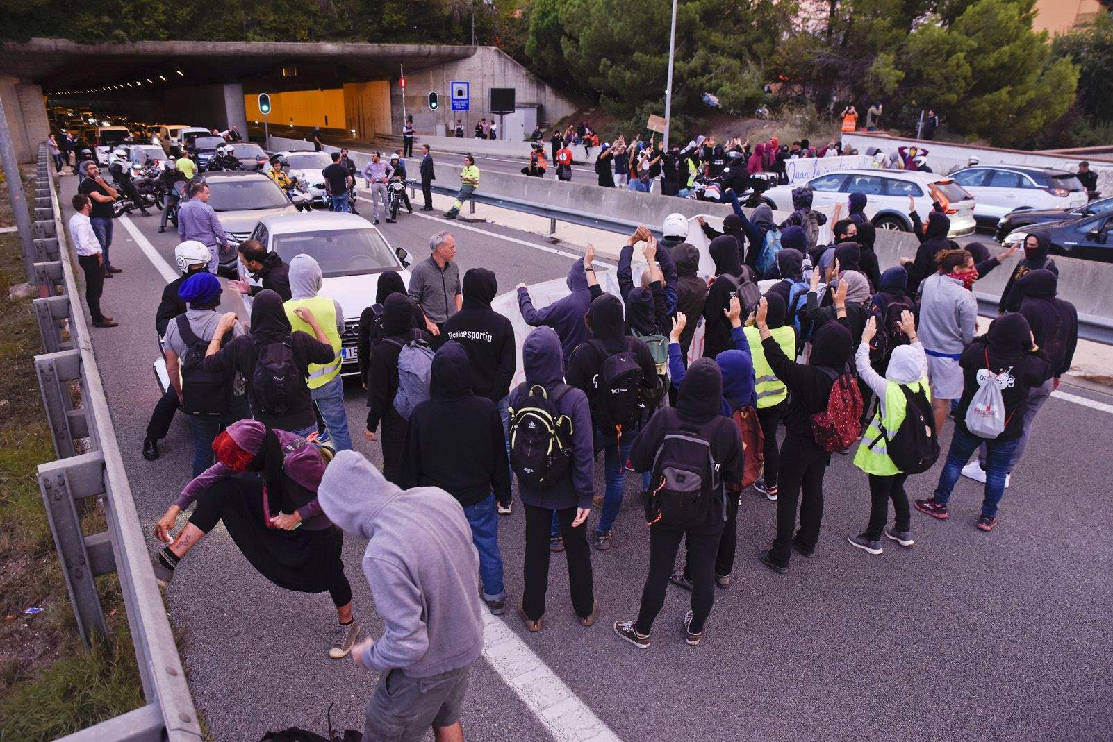 Arran i CDR tallen la C-16. Foto: Bernat Millet.