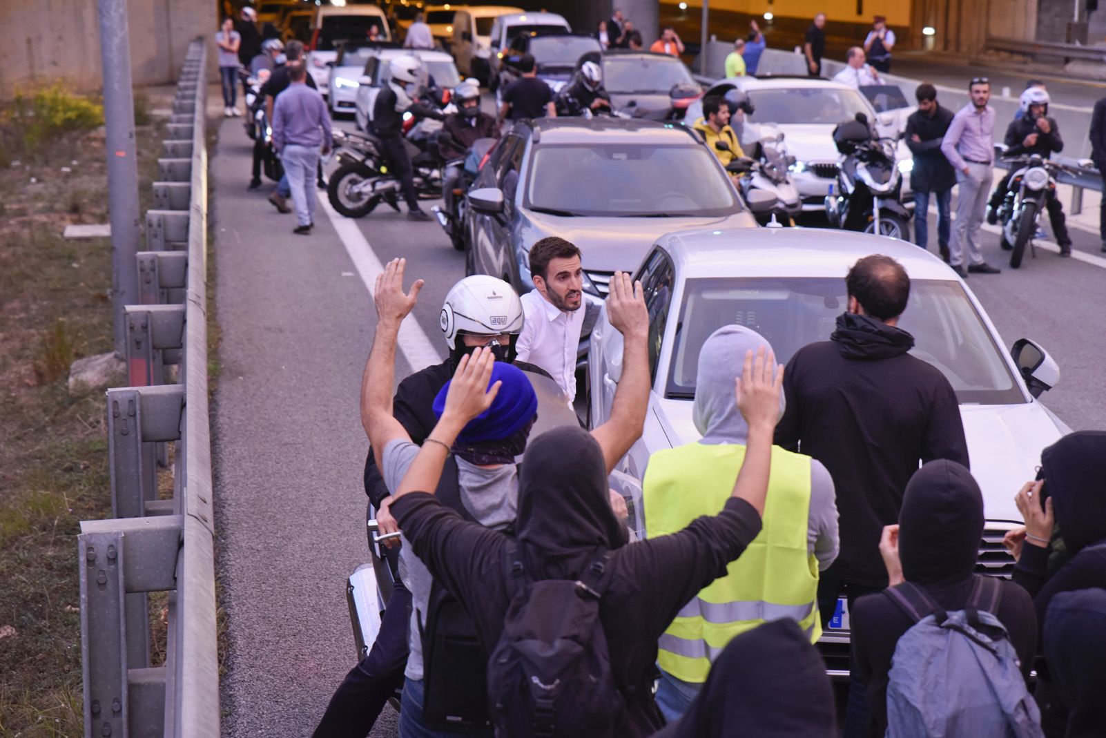 Arran i CDR tallen la C-16. Foto: Bernat Millet.