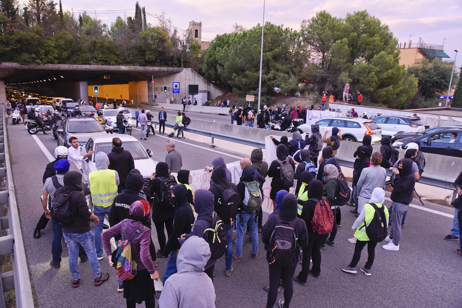 Arran i CDR tallen la C-16. Foto: Bernat Millet.