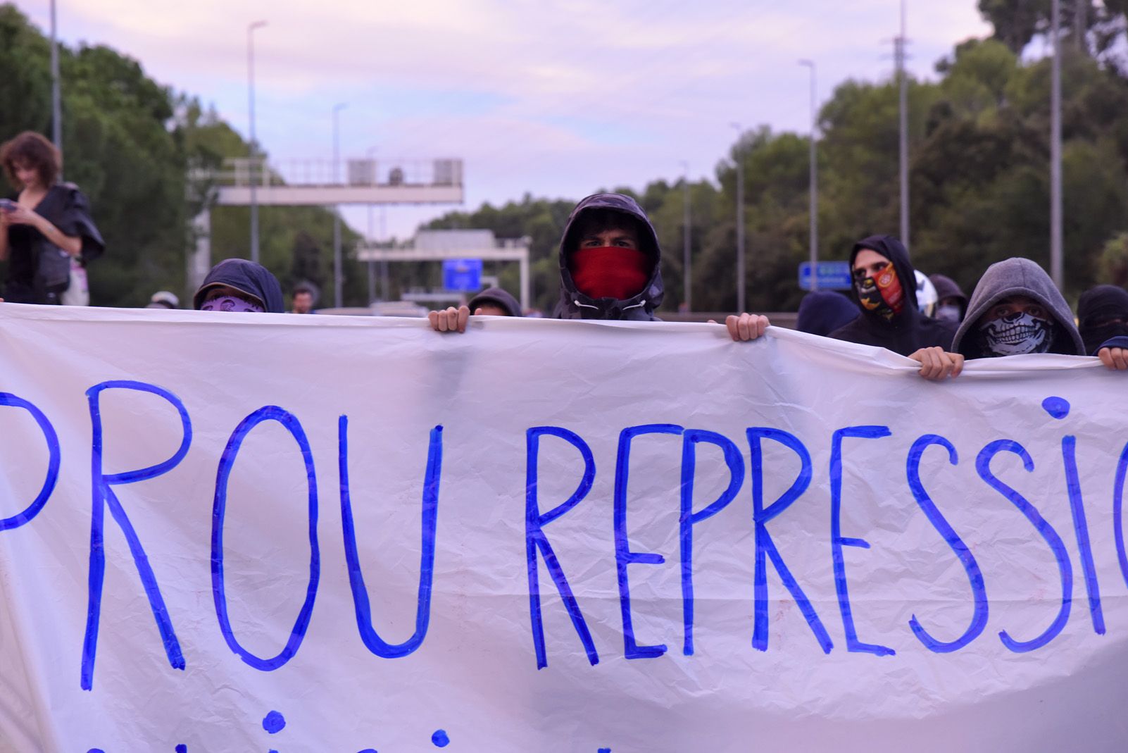 Arran i CDR tallen la C-16. Foto: Bernat Millet.